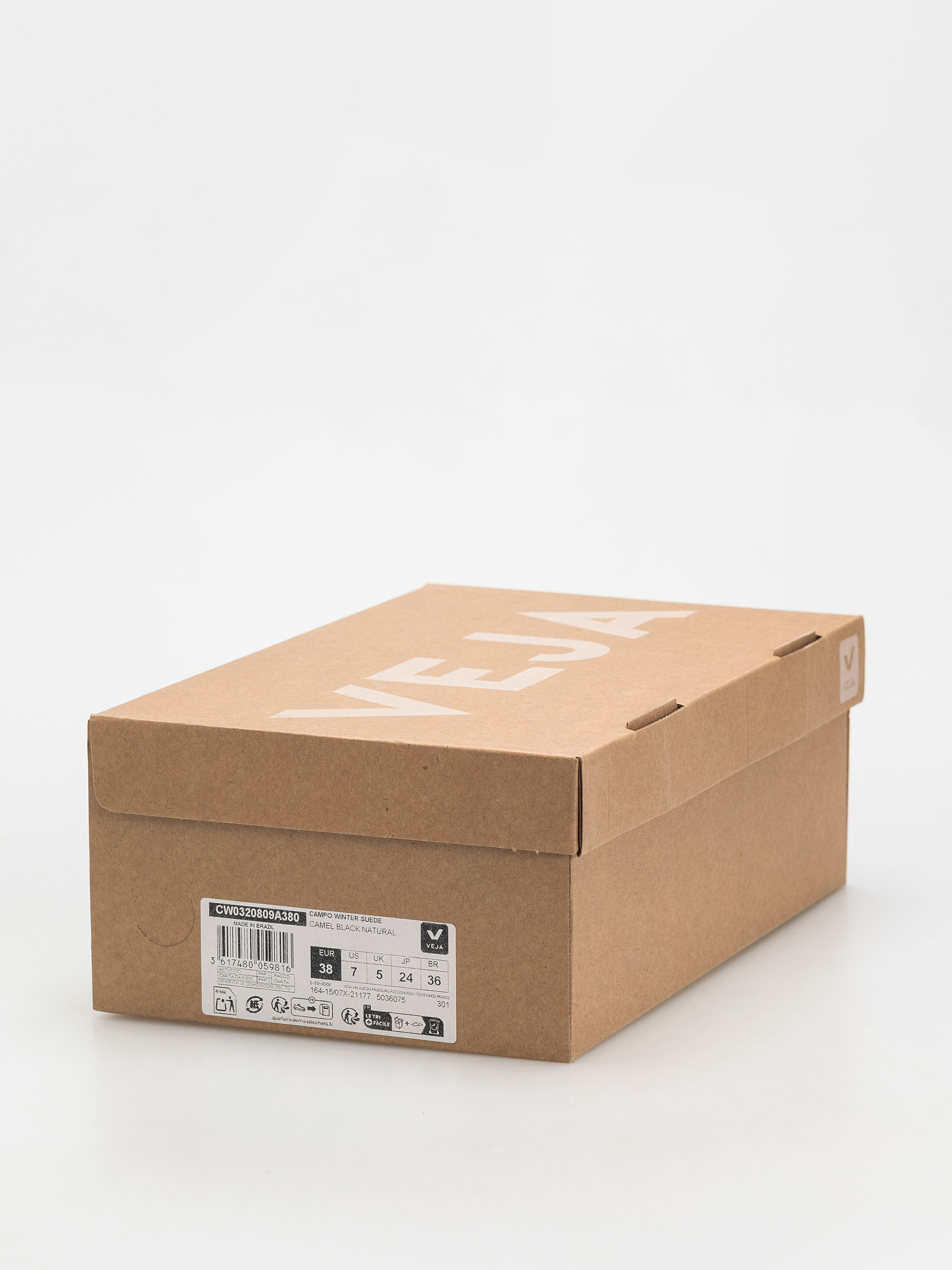 Взуття Veja Campo Winter Wmn (camel black natural)