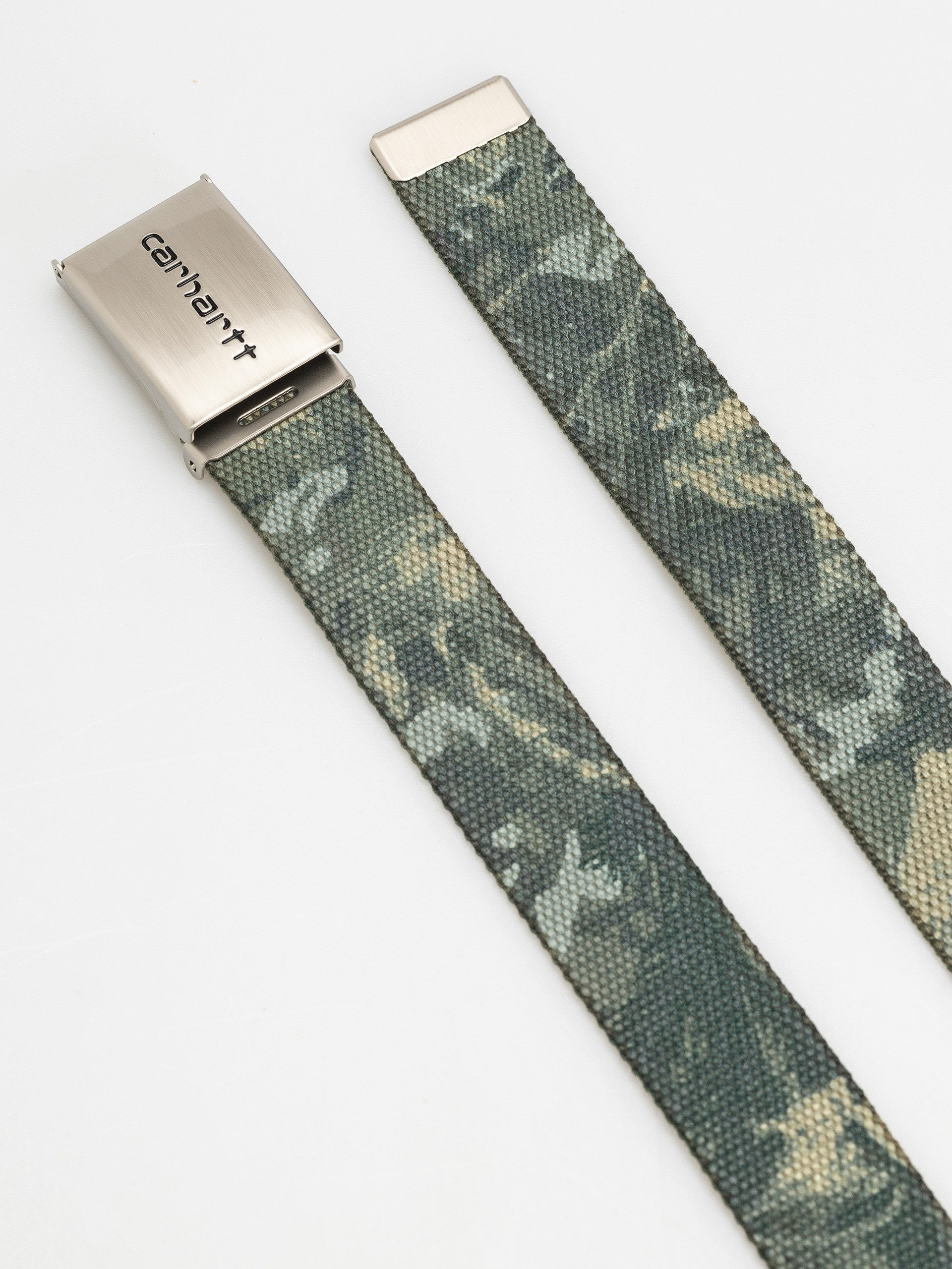 Ремінь Carhartt WIP Clip Chrome (camo combi/green)
