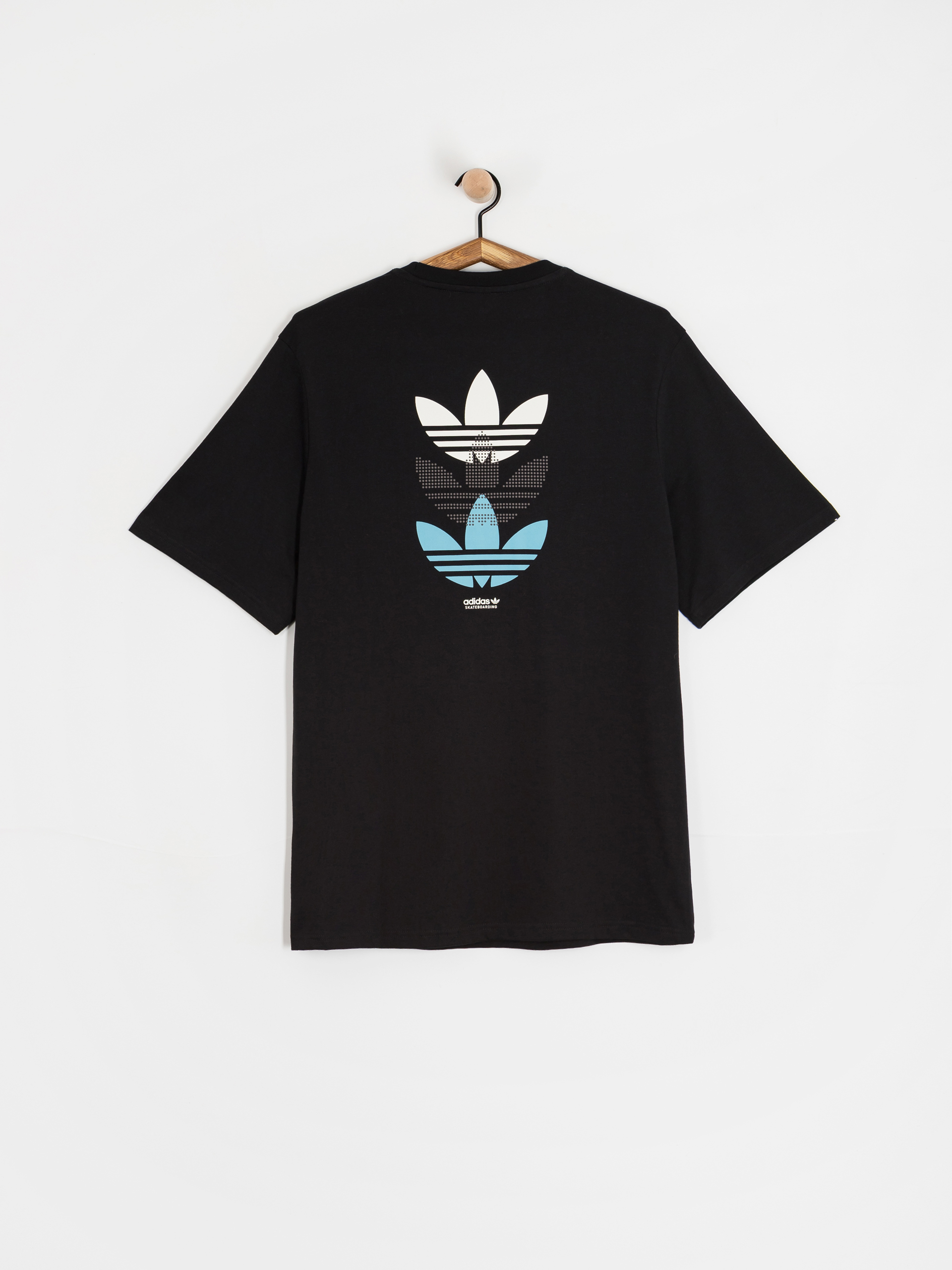 Футболка adidas Skate Tr Tre (black/preblu)