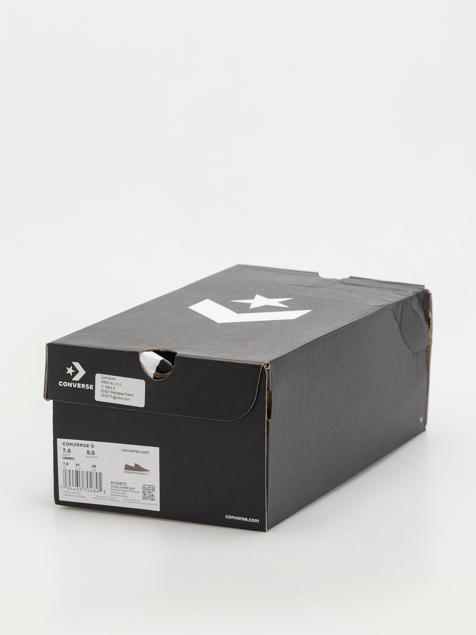 Взуття Converse Chuck Taylor All Star Loafer (maroon)