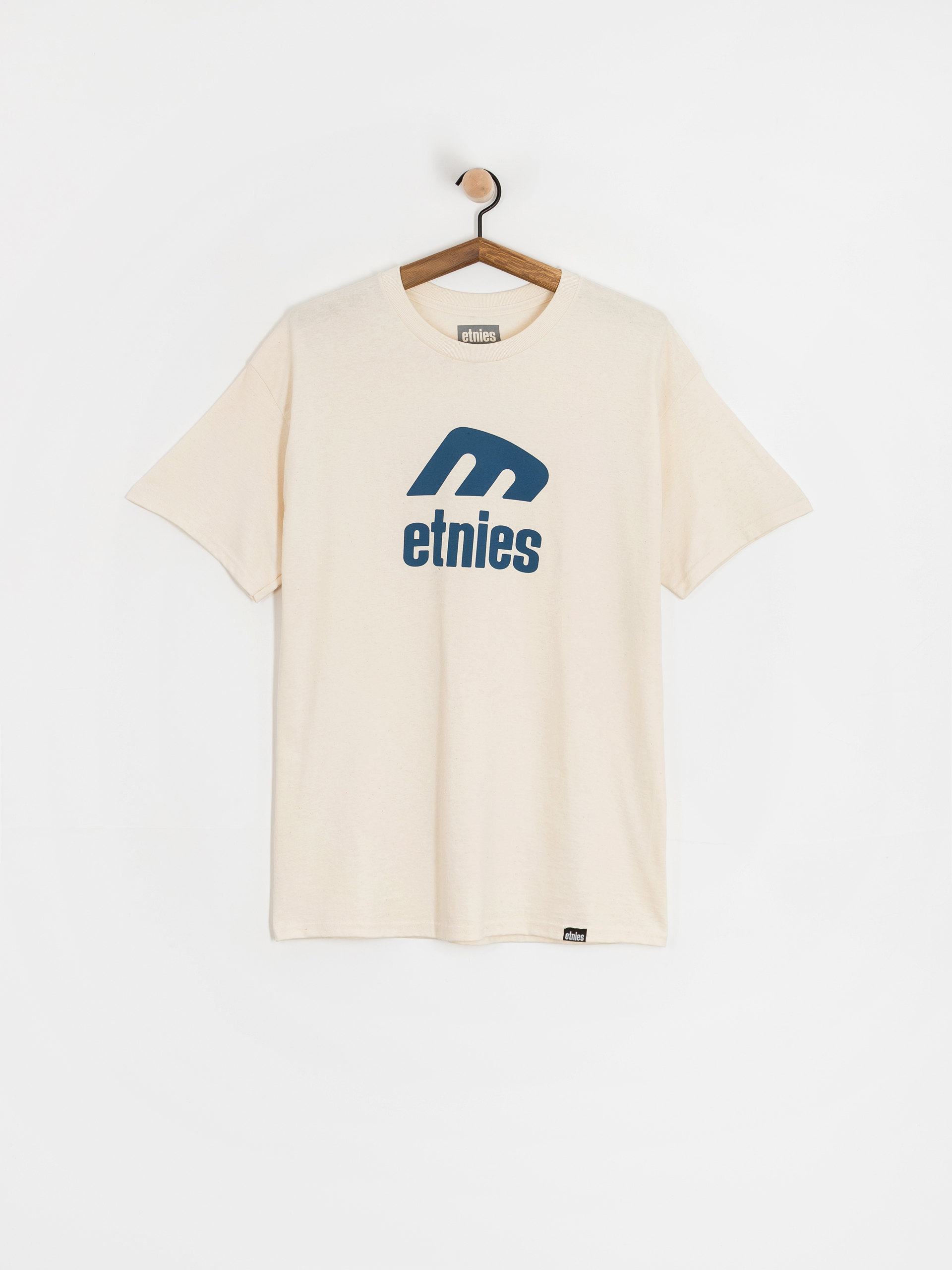 Футболка Etnies Icon E (tan/blue)