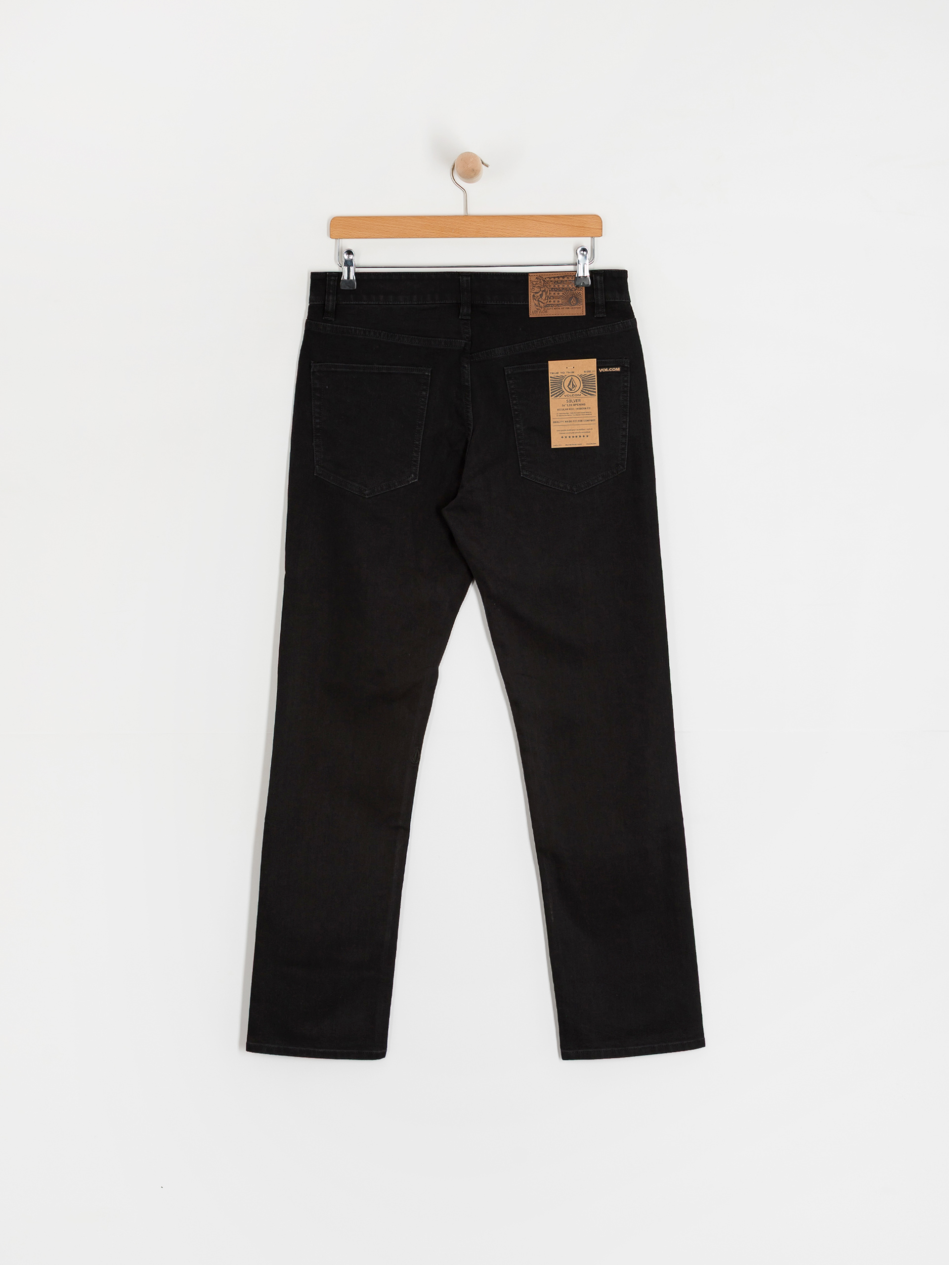 Штани Volcom Solver Denim (black out)