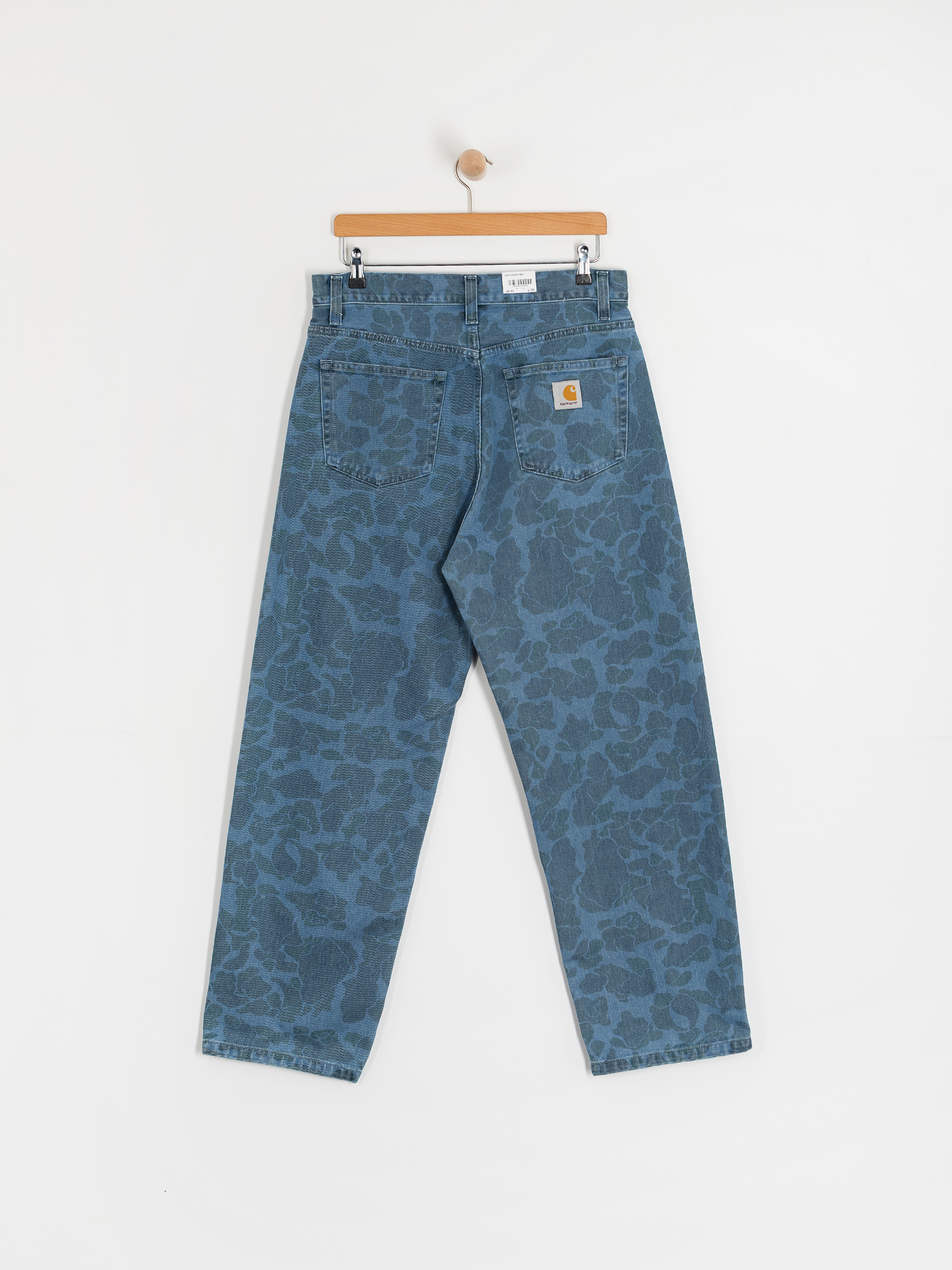 Штани Carhartt WIP Duck Landon (camo duck/blue/bleached)