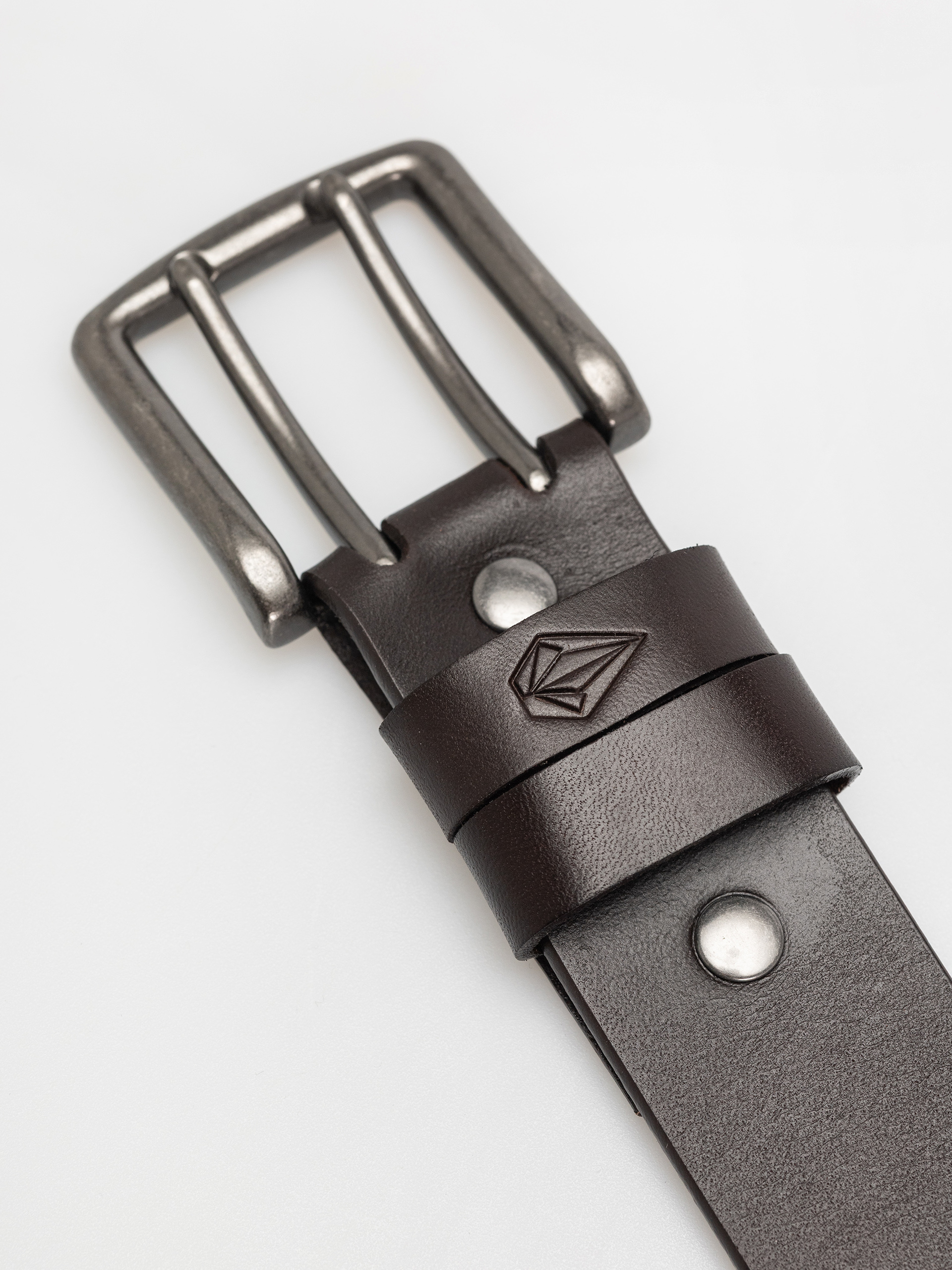 Ремінь Volcom Two Spike Leather (brown)