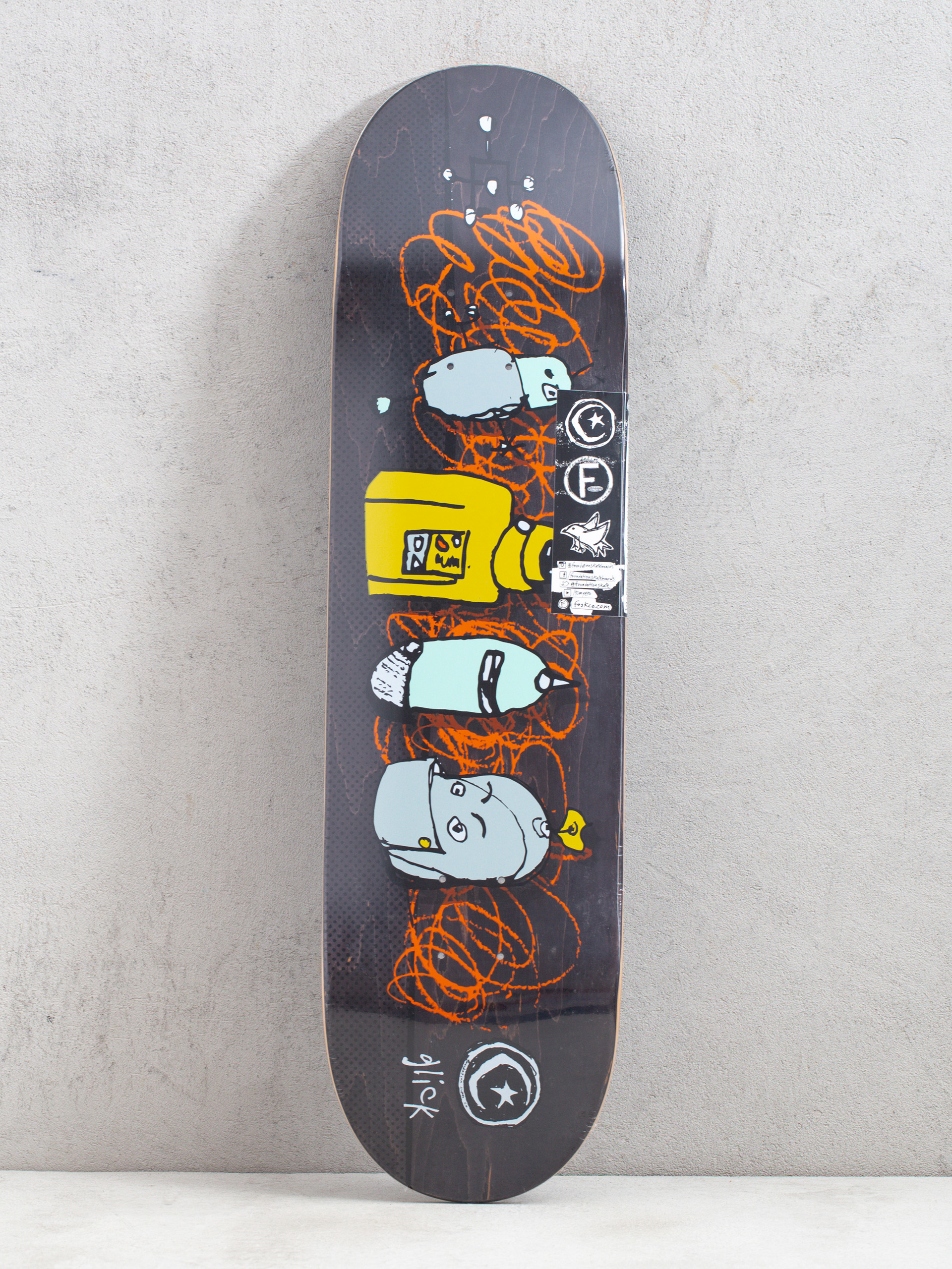 Декa Foundation Glick Heads (black/orange)