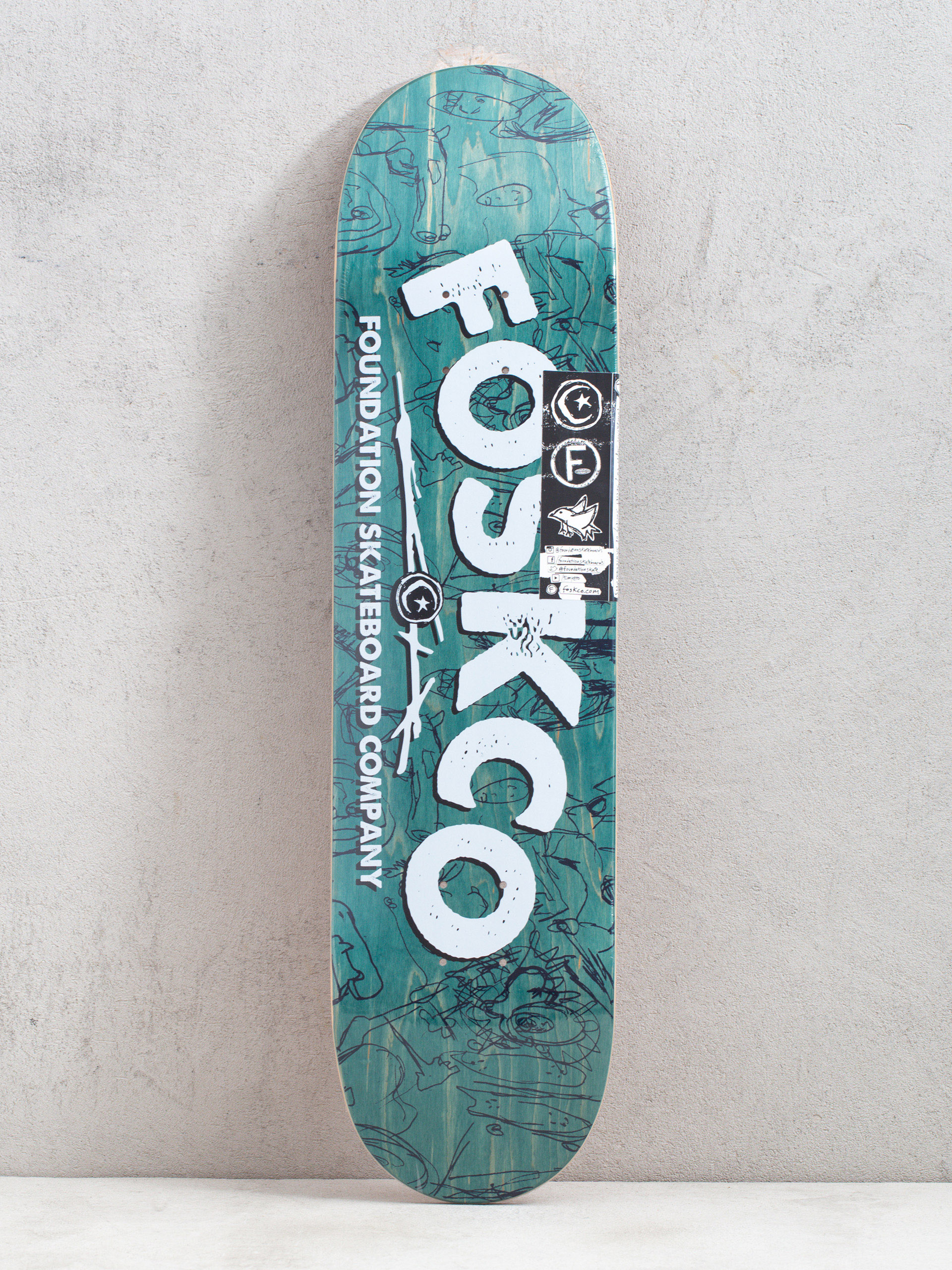 Декa Foundation Fosko (green/white)