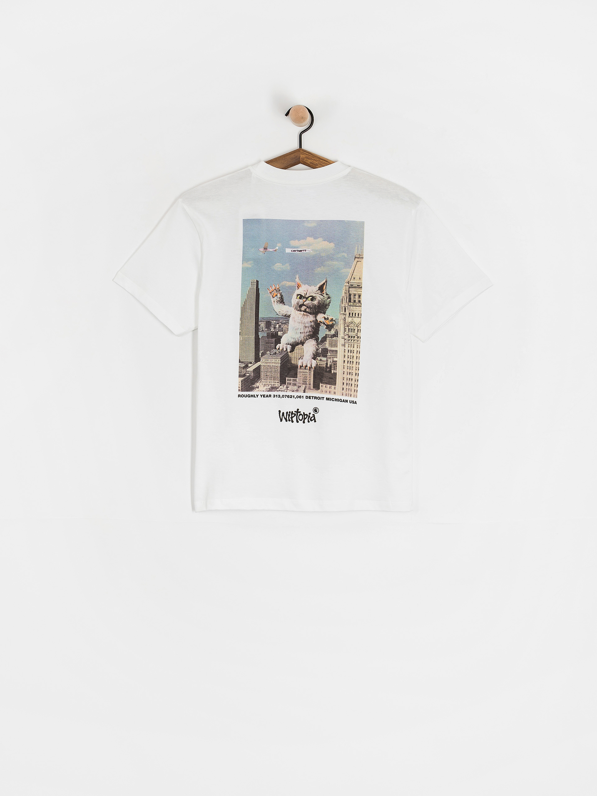 Футболка Carhartt WIP Wiptopia Wmn (white)