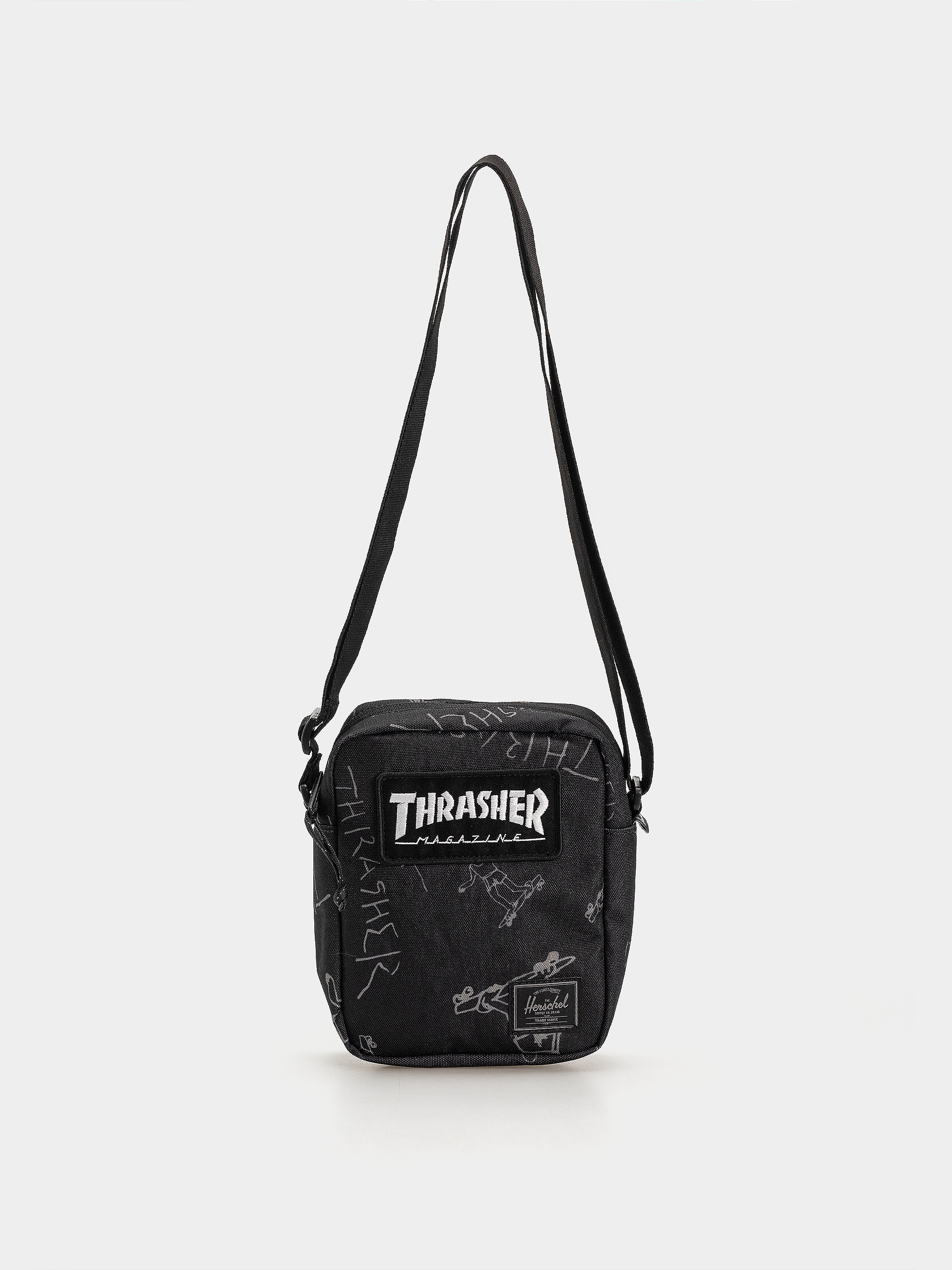Сумка Herschel Supply Co. X Thrasher Gonz Heritage Crossbody (black)