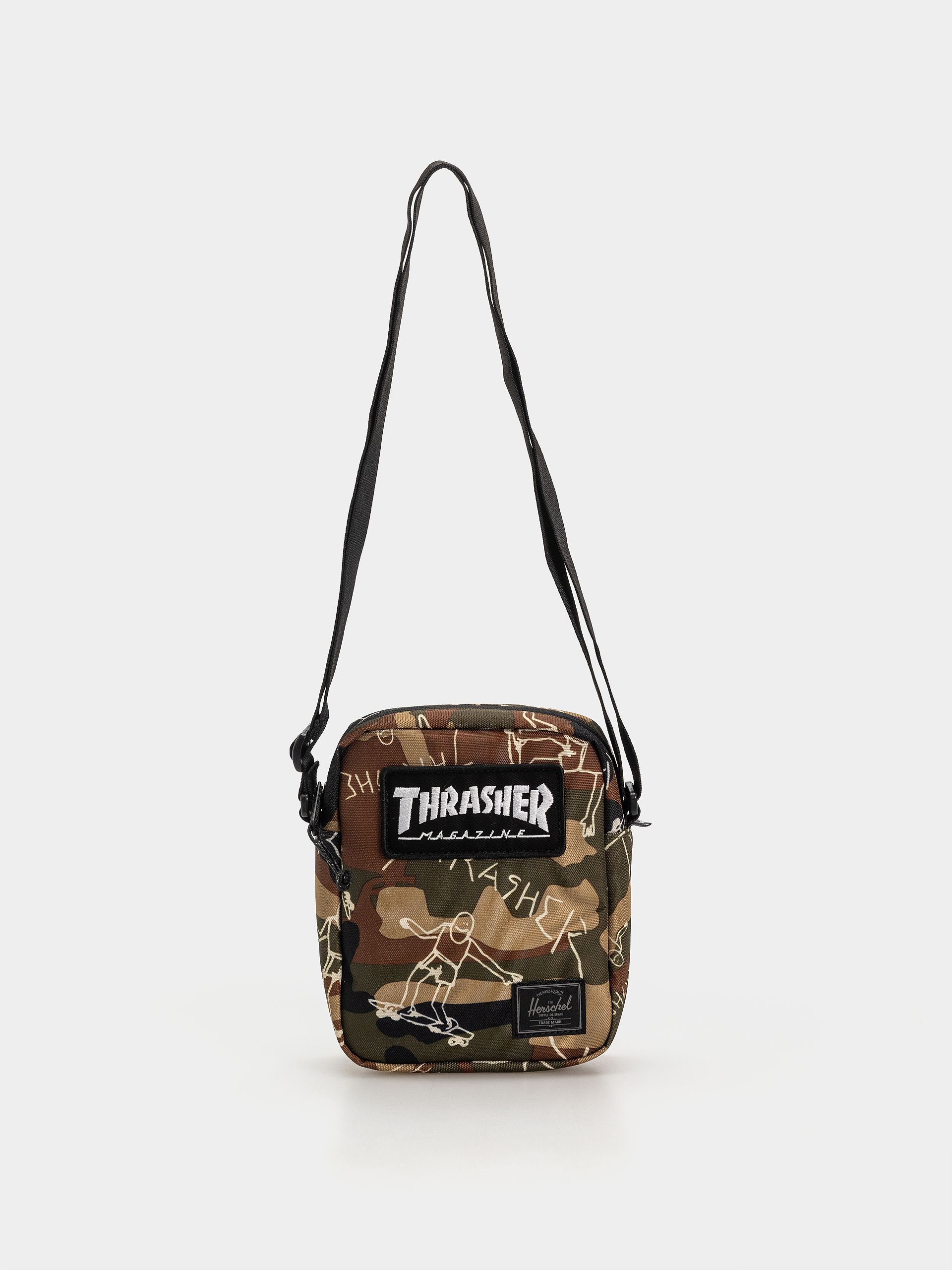 Сумка Herschel Supply Co. X Thrasher Gonz Heritage Crossbody (woodland camo)
