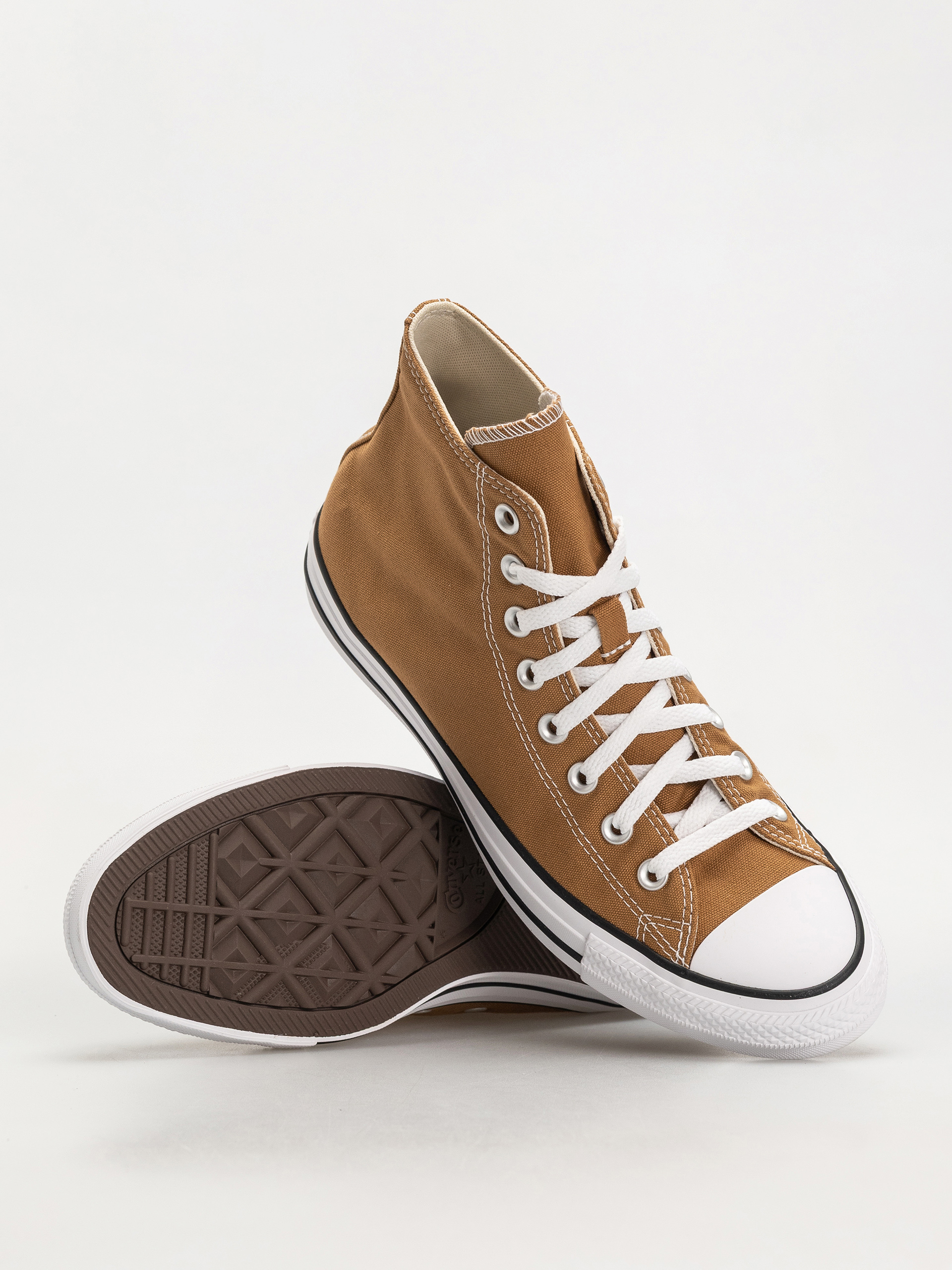 Кеди Converse Chuck Taylor All Star Hi (dark brown/beige)