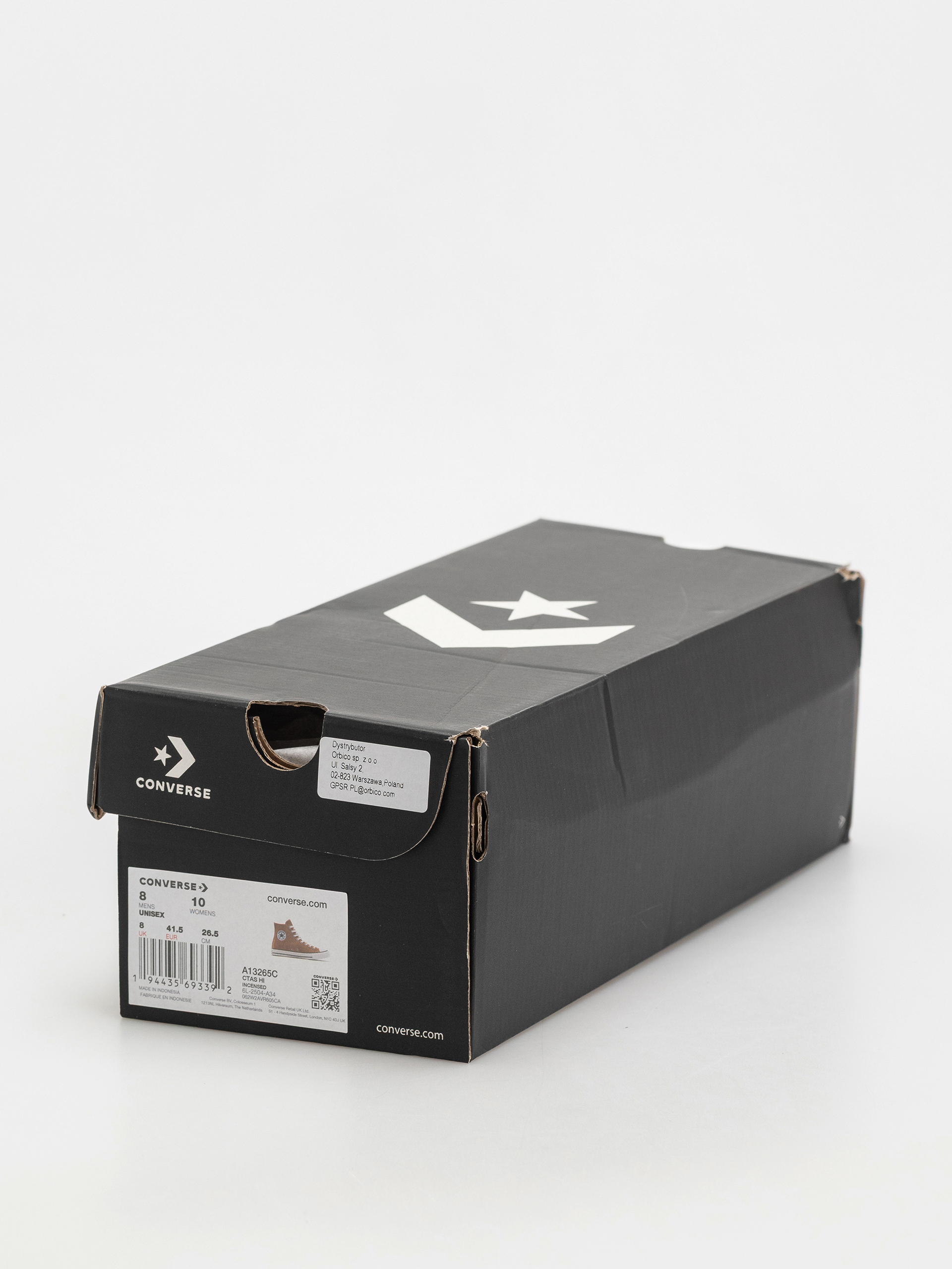 Кеди Converse Chuck Taylor All Star Hi (dark brown/beige)