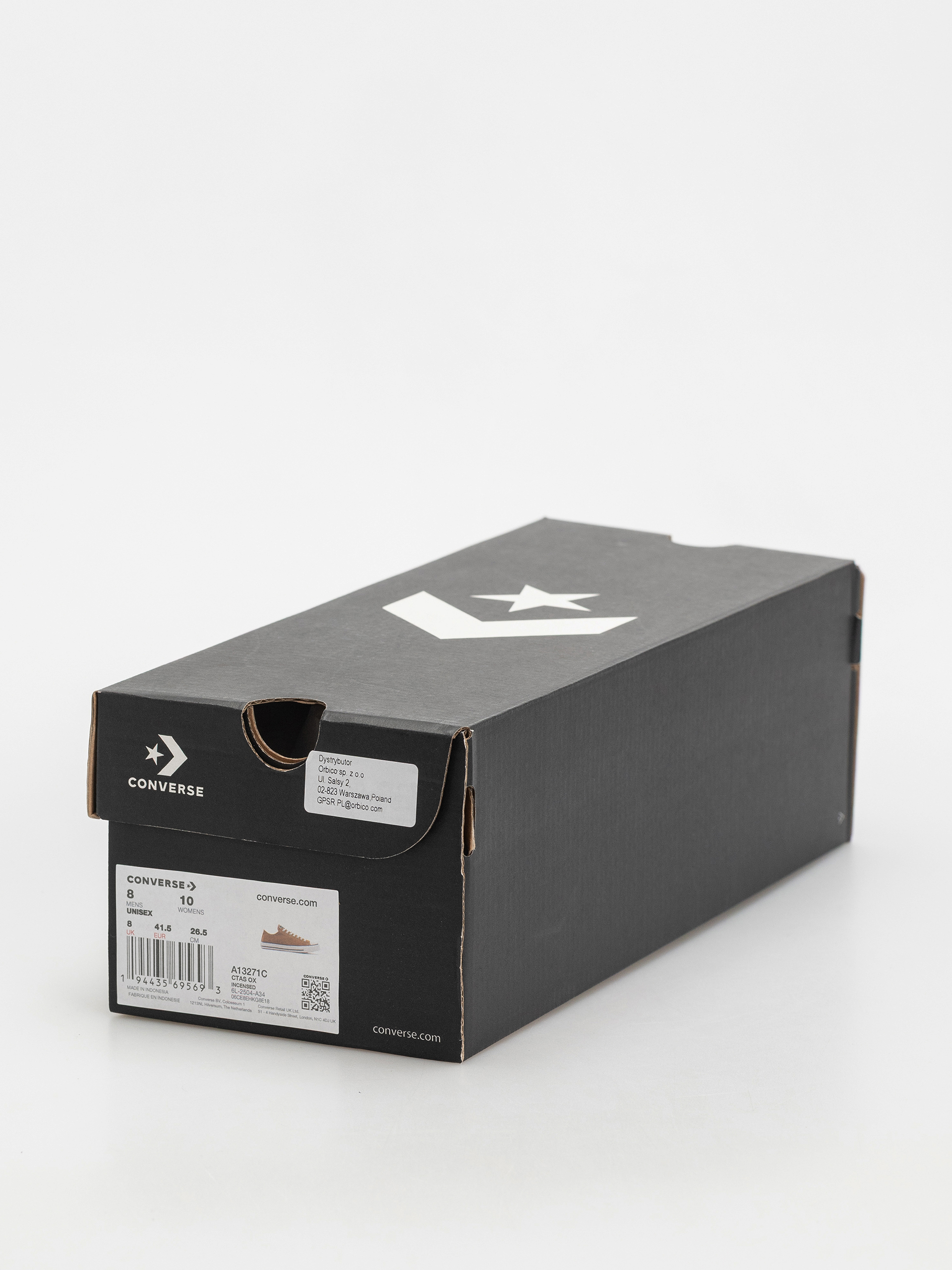 Кеди Converse Chuck Taylor All Star Ox (dark brown/beige)