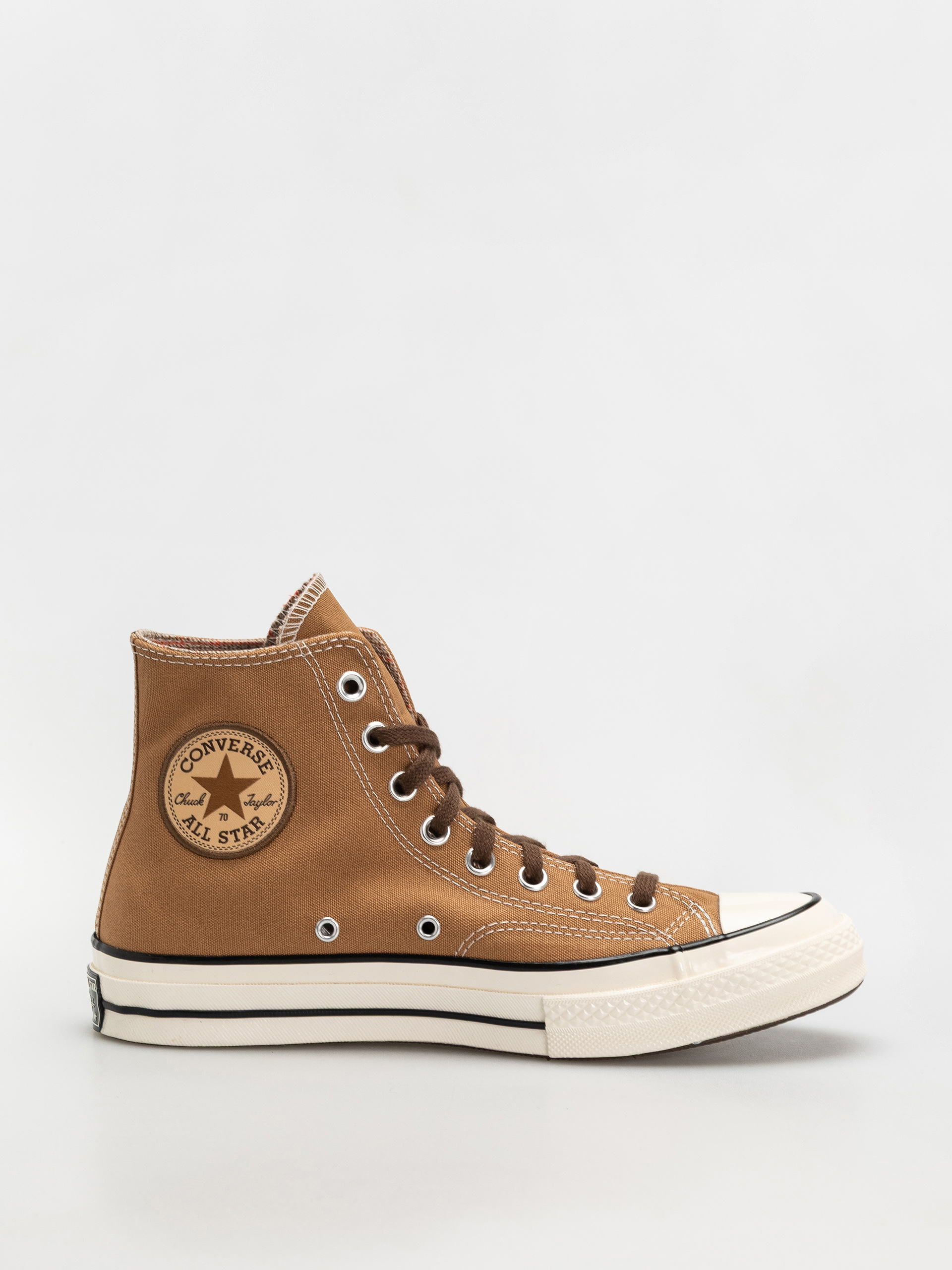 Кеди Converse Chuck 70 Hi (dark brown/beige)