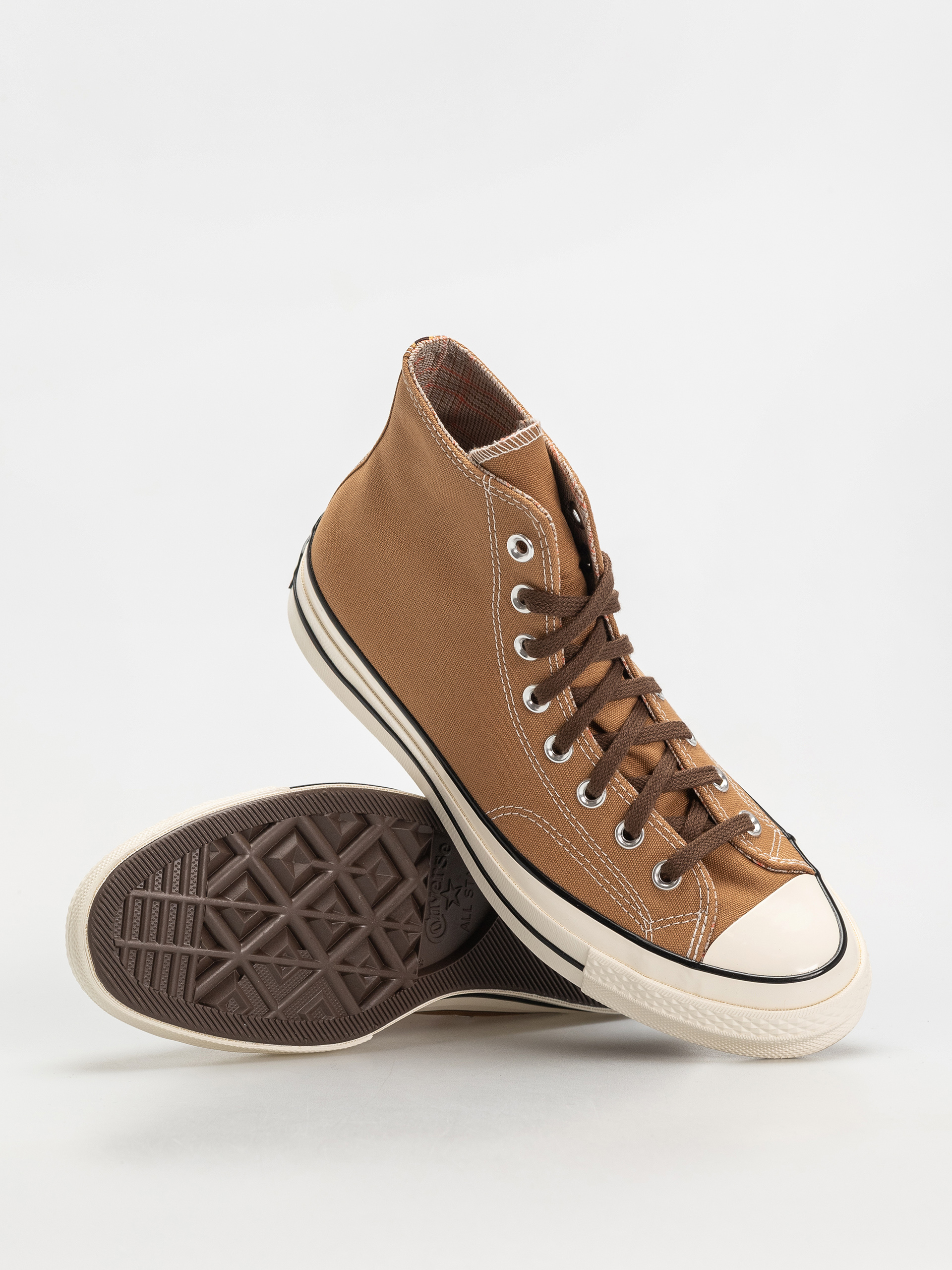 Кеди Converse Chuck 70 Hi (dark brown/beige)