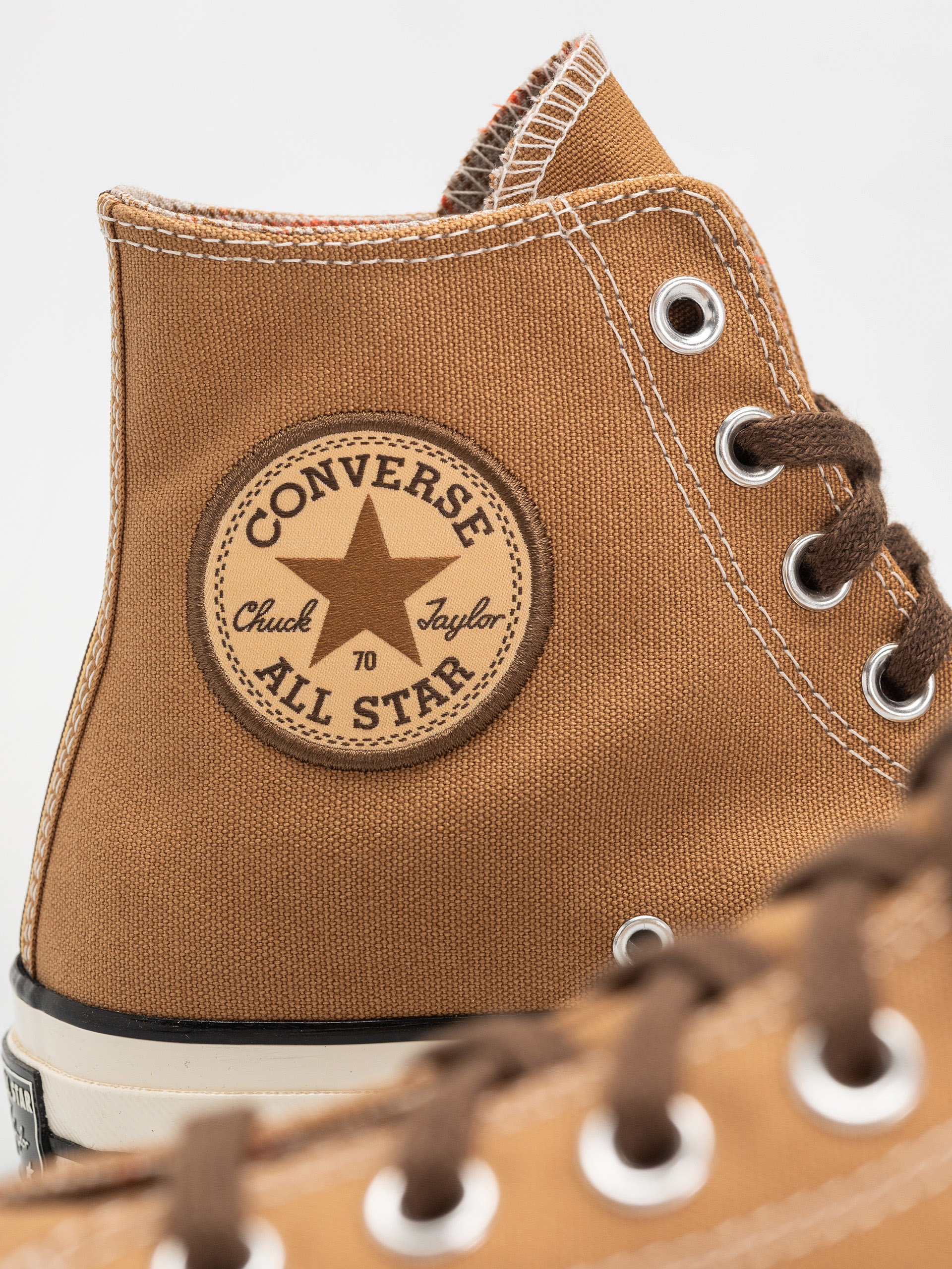 Кеди Converse Chuck 70 Hi (dark brown/beige)