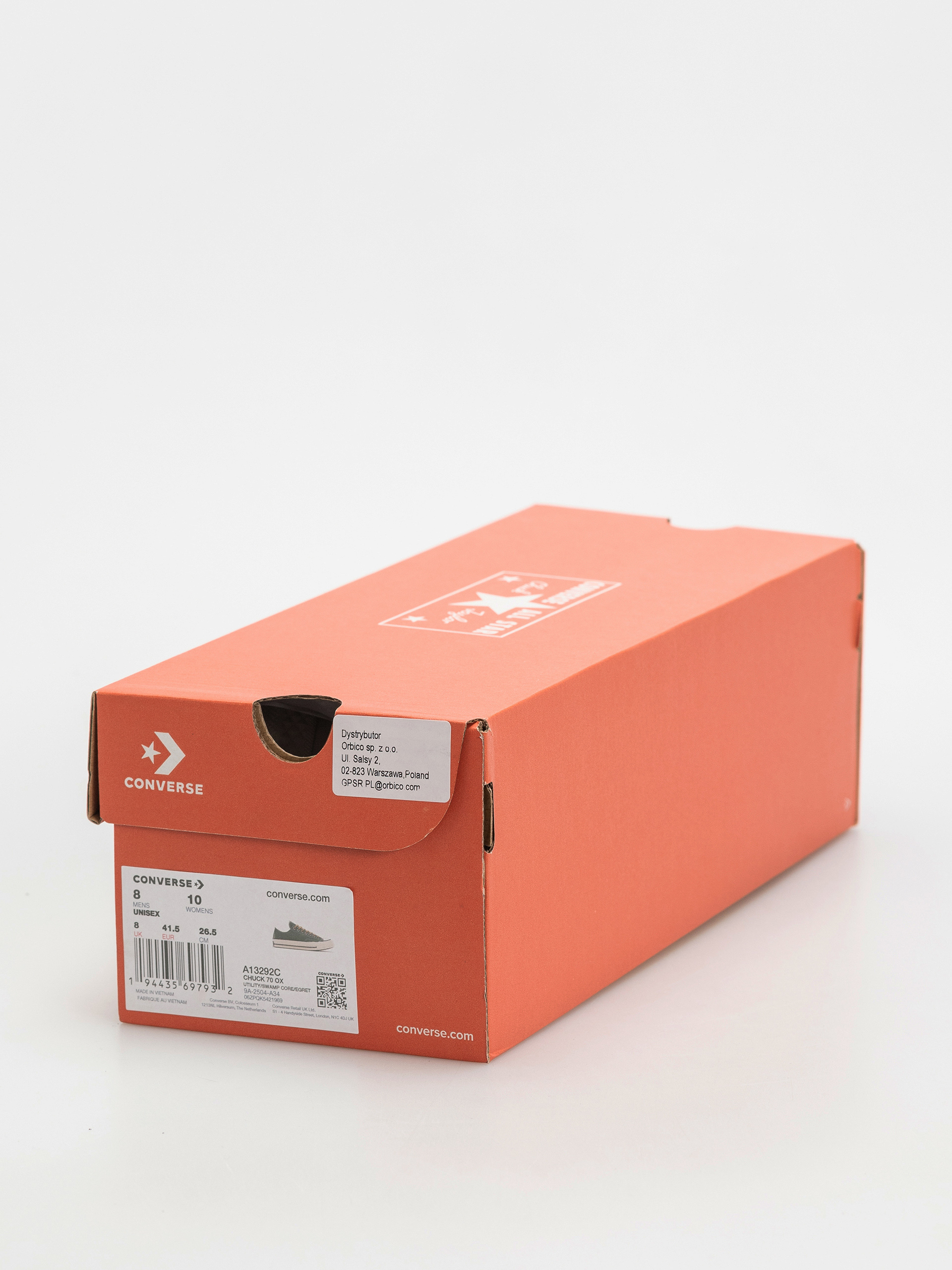 Кеди Converse Chuck 70 Ox (forest/grey)