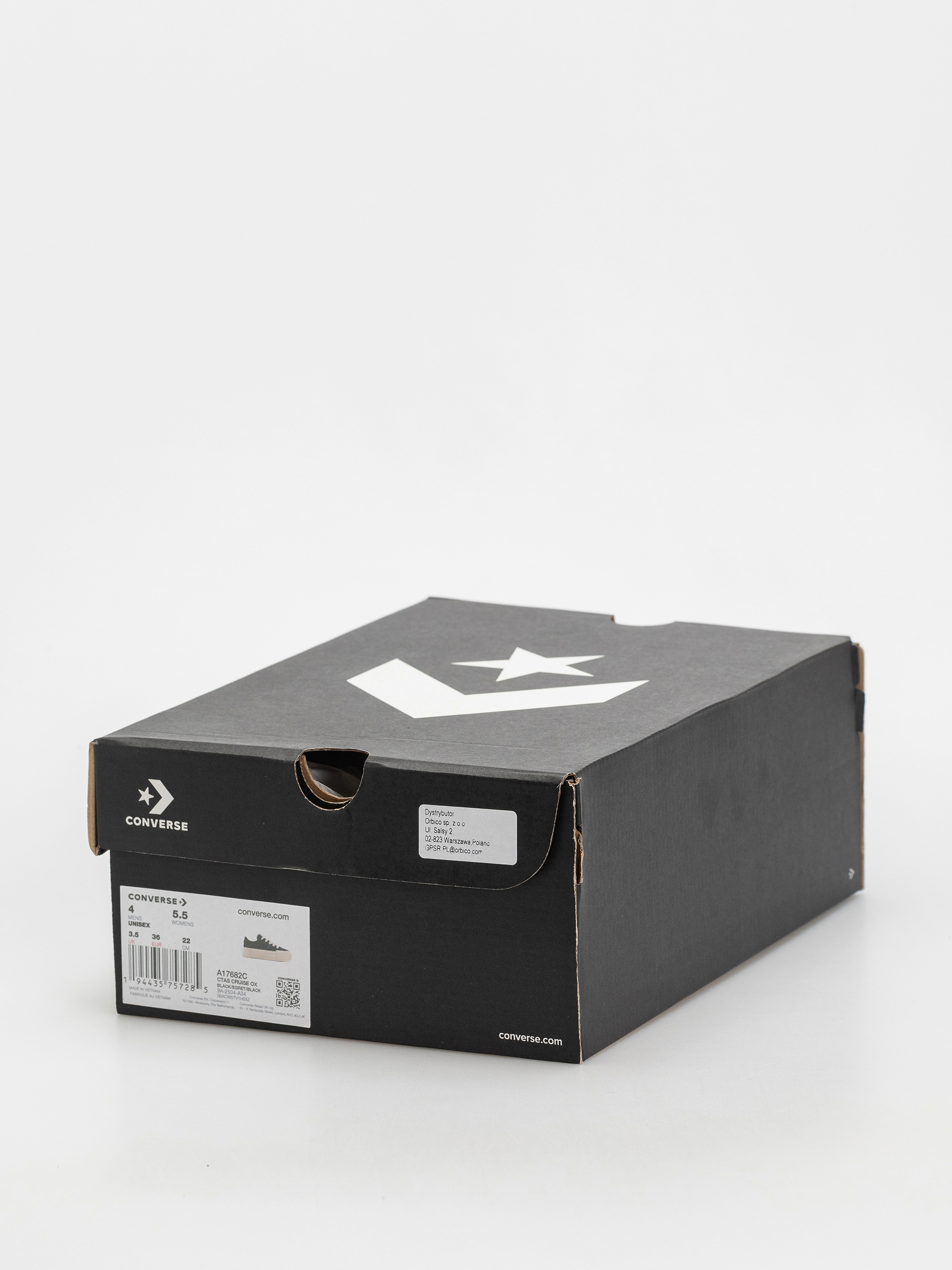 Кеди Converse Chuck Taylor All Star Cruise Ox (black)