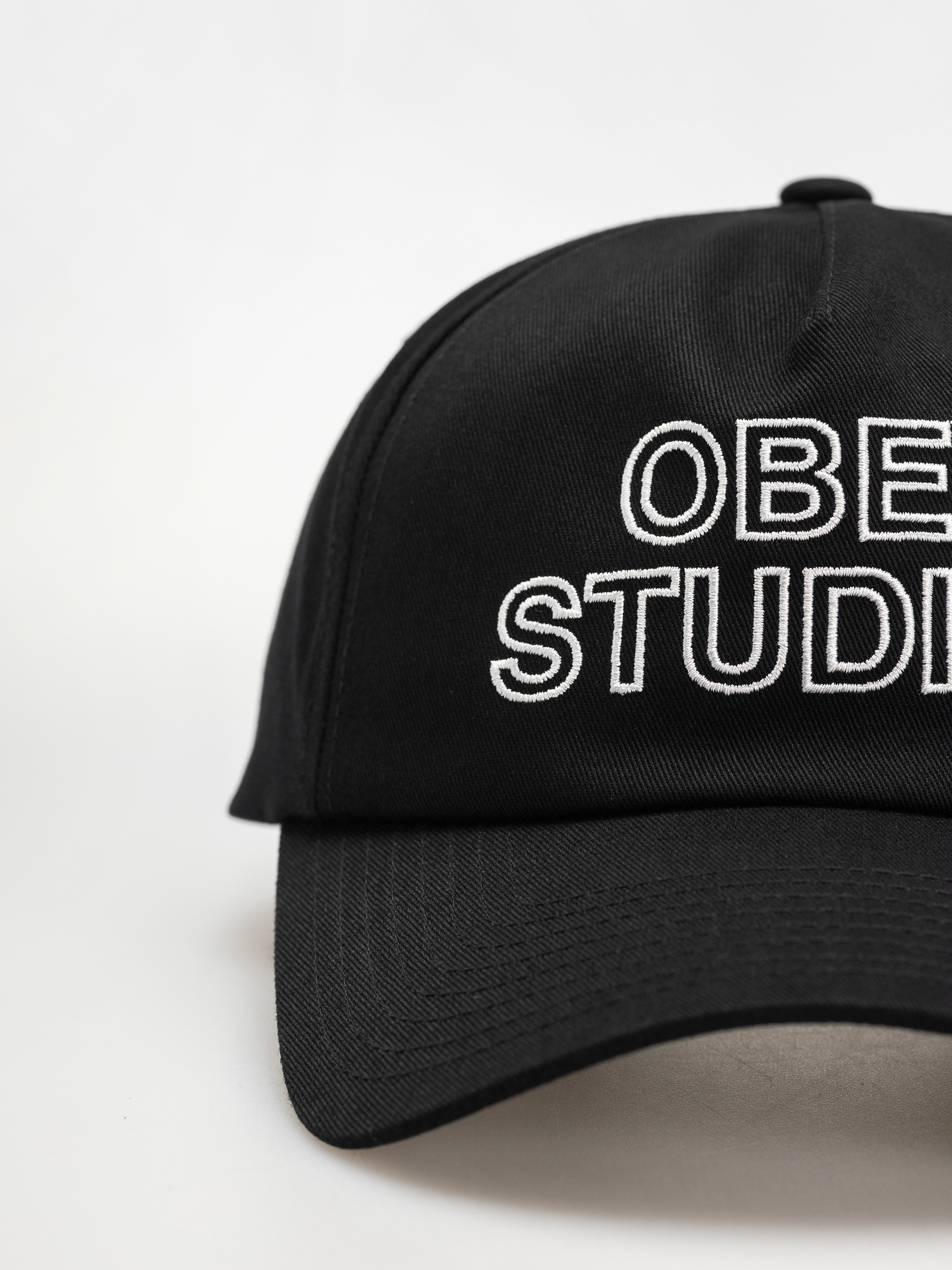 Кепка OBEY Obey Studios 5 Panel Strapback (black)
