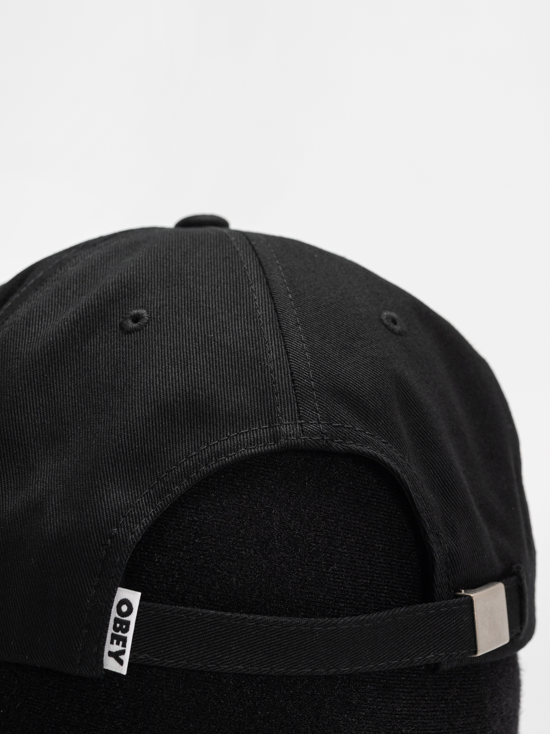 Кепка OBEY Obey Studios 5 Panel Strapback (black)