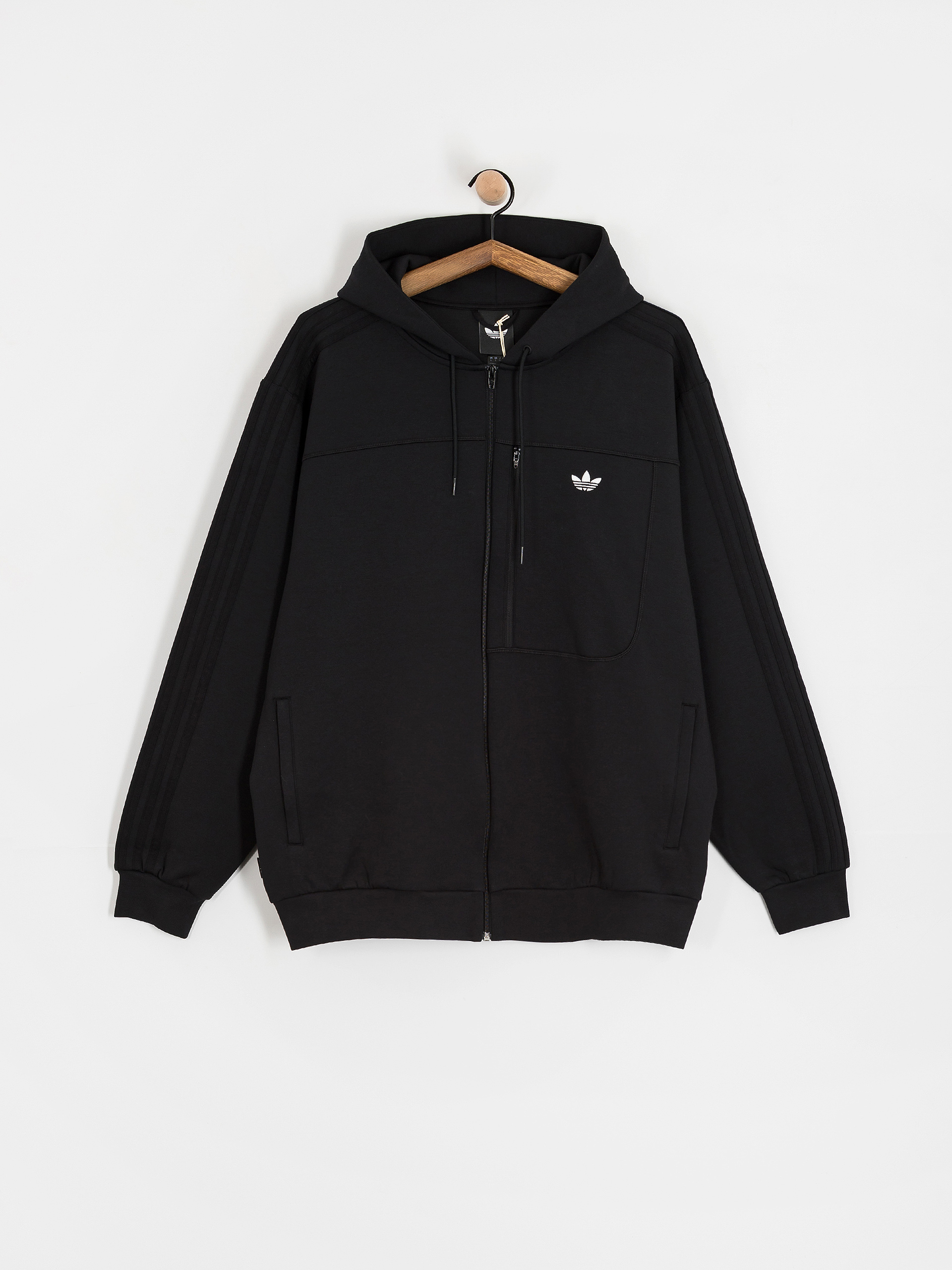 Куртка adidas Tech Fleece (black/white)