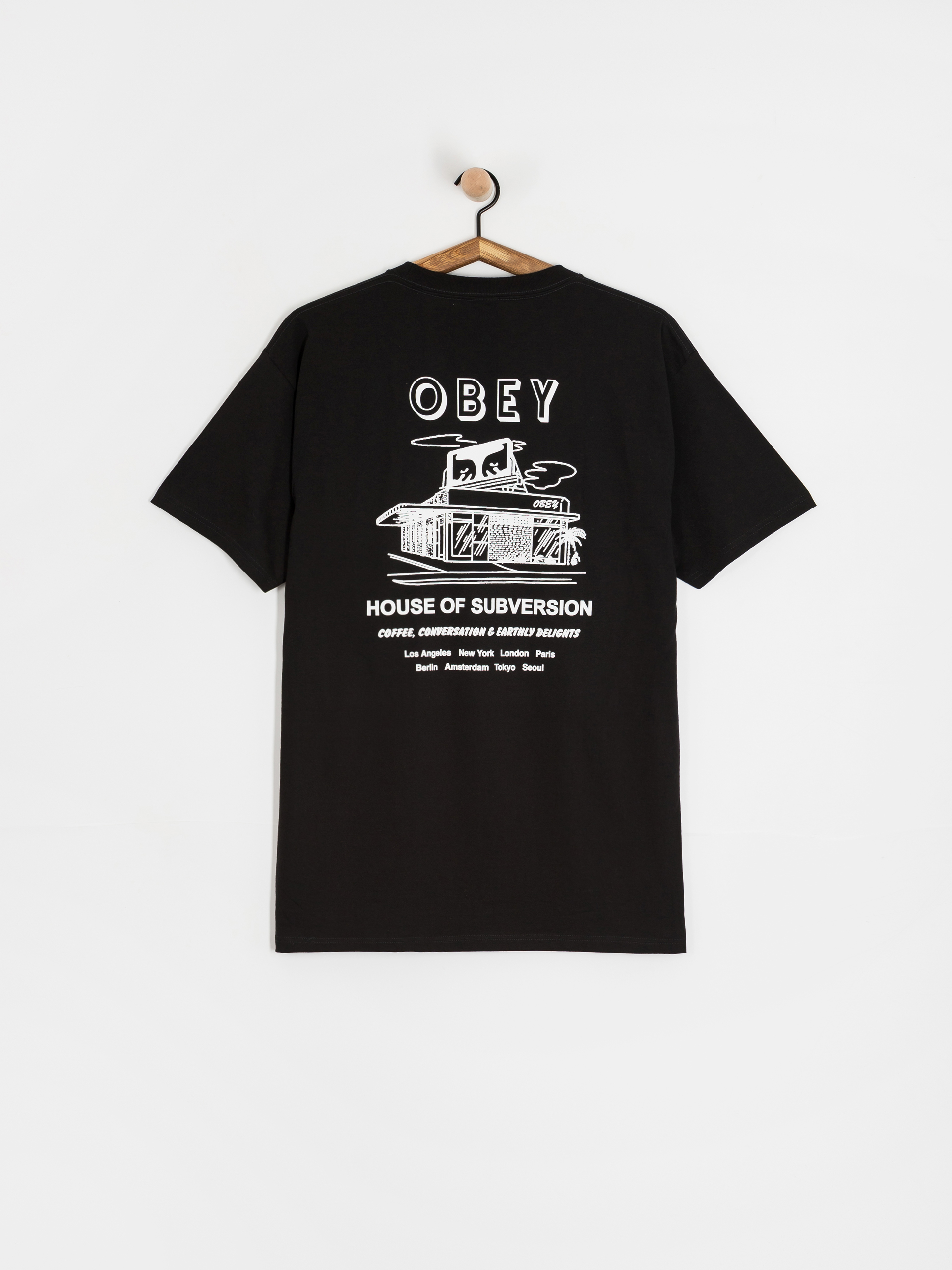 Футболка OBEY Obey House Of Subversion (black)