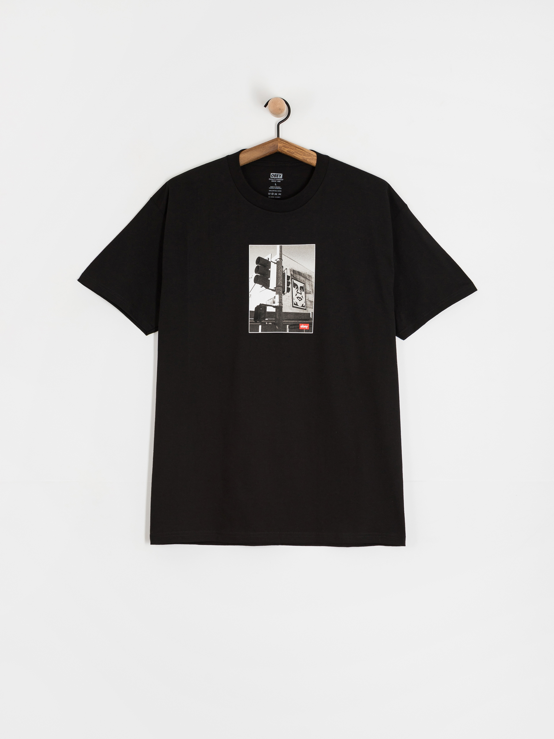 Футболка OBEY Obey Los Angeles Photo (black)