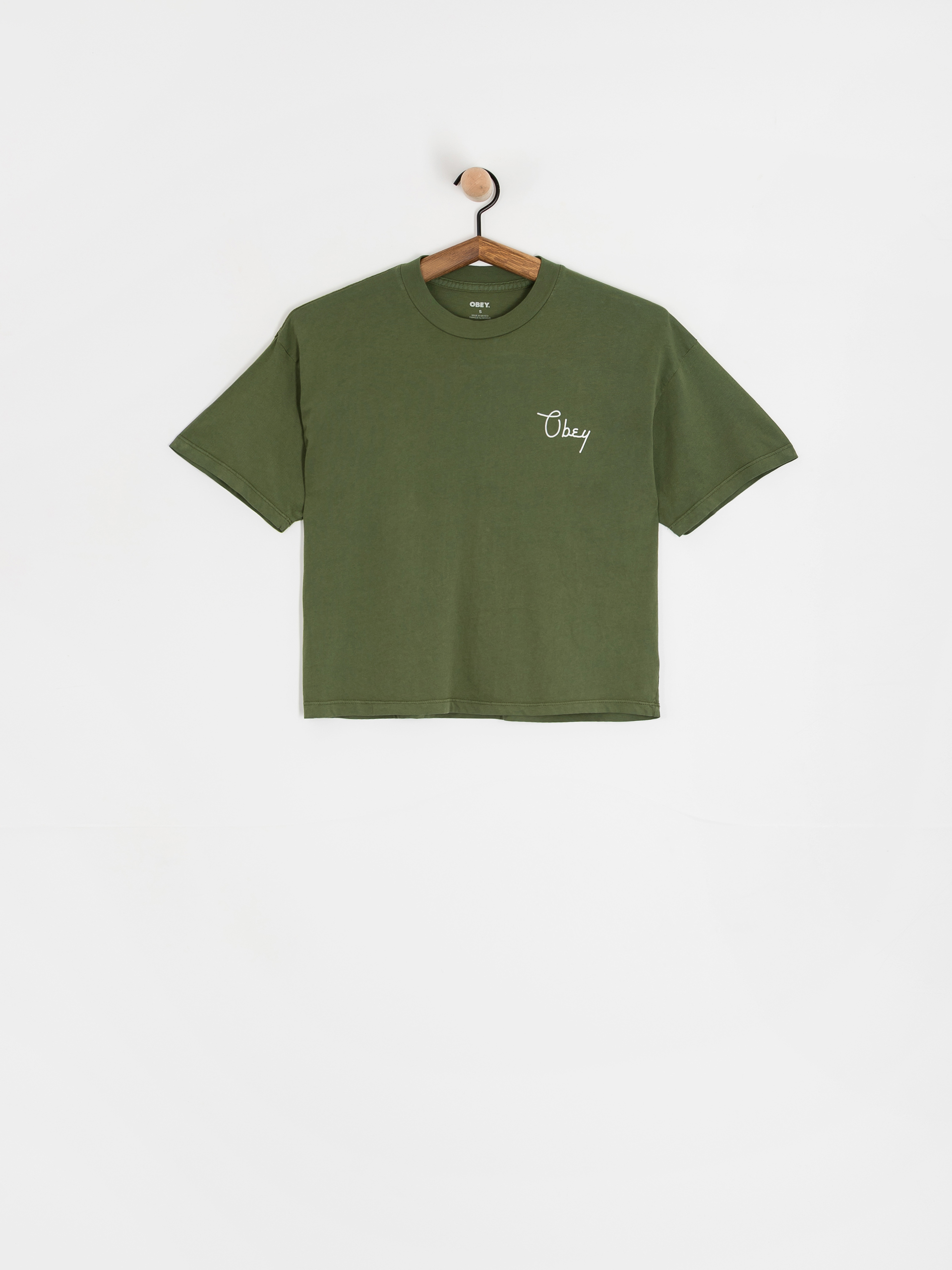 Футболка OBEY Obey Scripty Cities Wmn (bronze green)