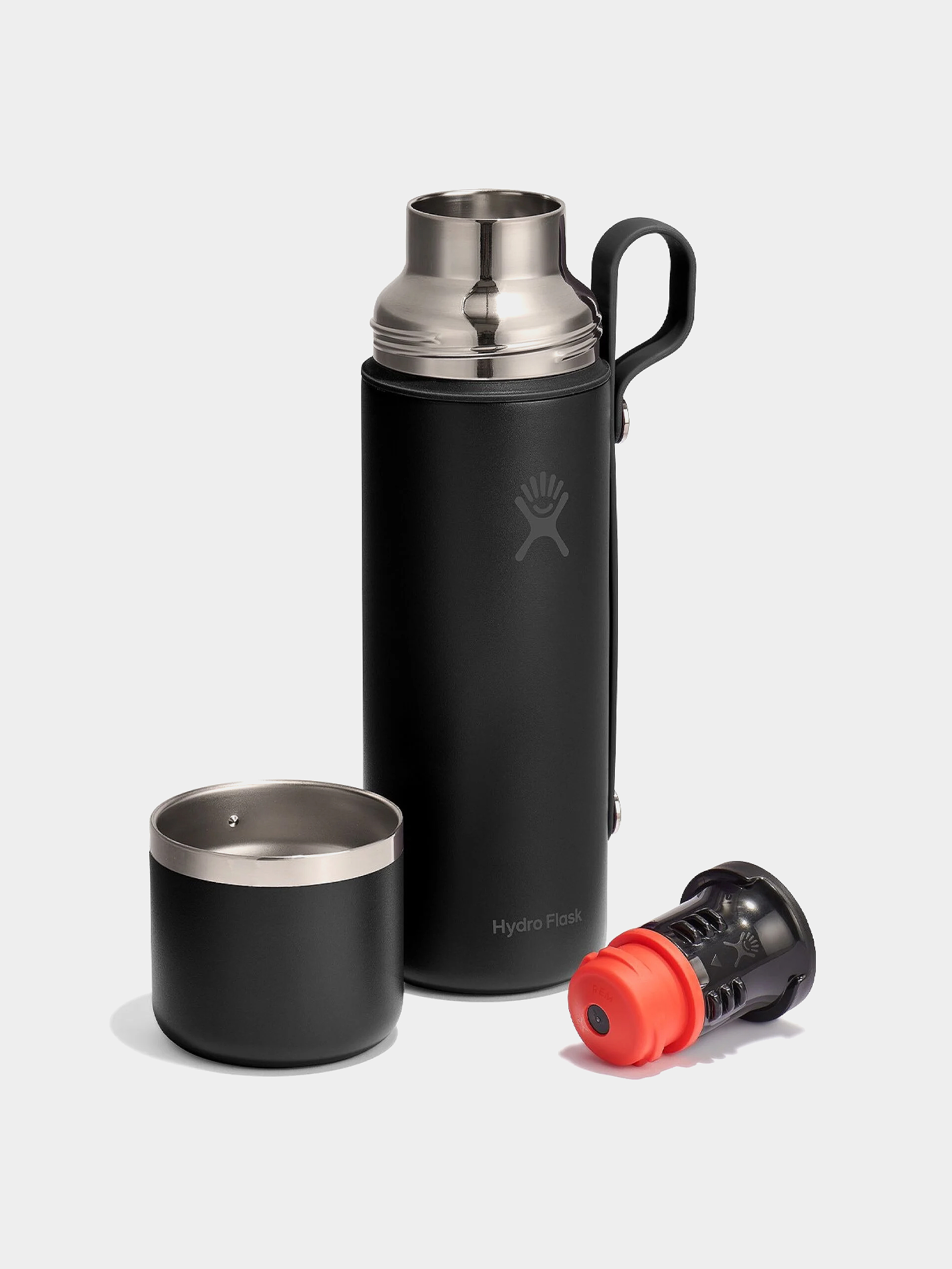 Пляшка Hydro Flask Termos Hot Flask And Cup 828ml (black)