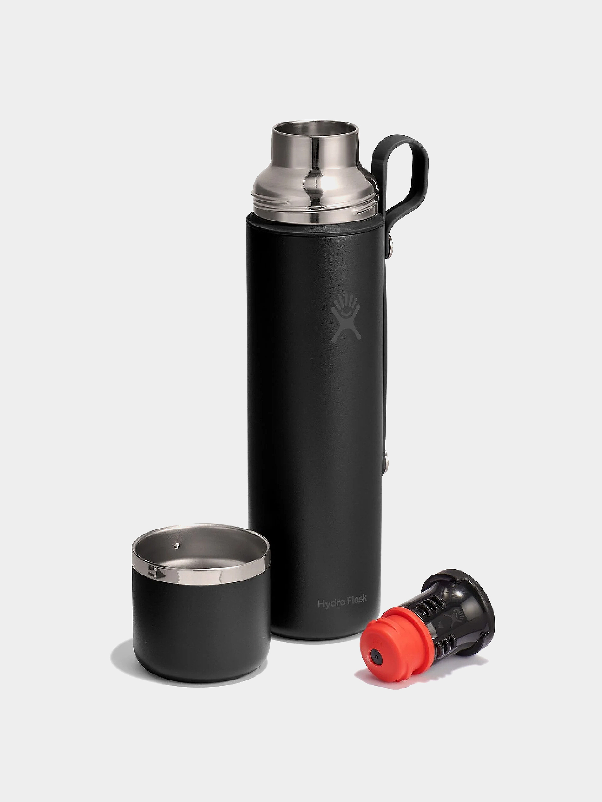 Пляшка Hydro Flask Teroms Hot Flask And Cup 1065ml (black)