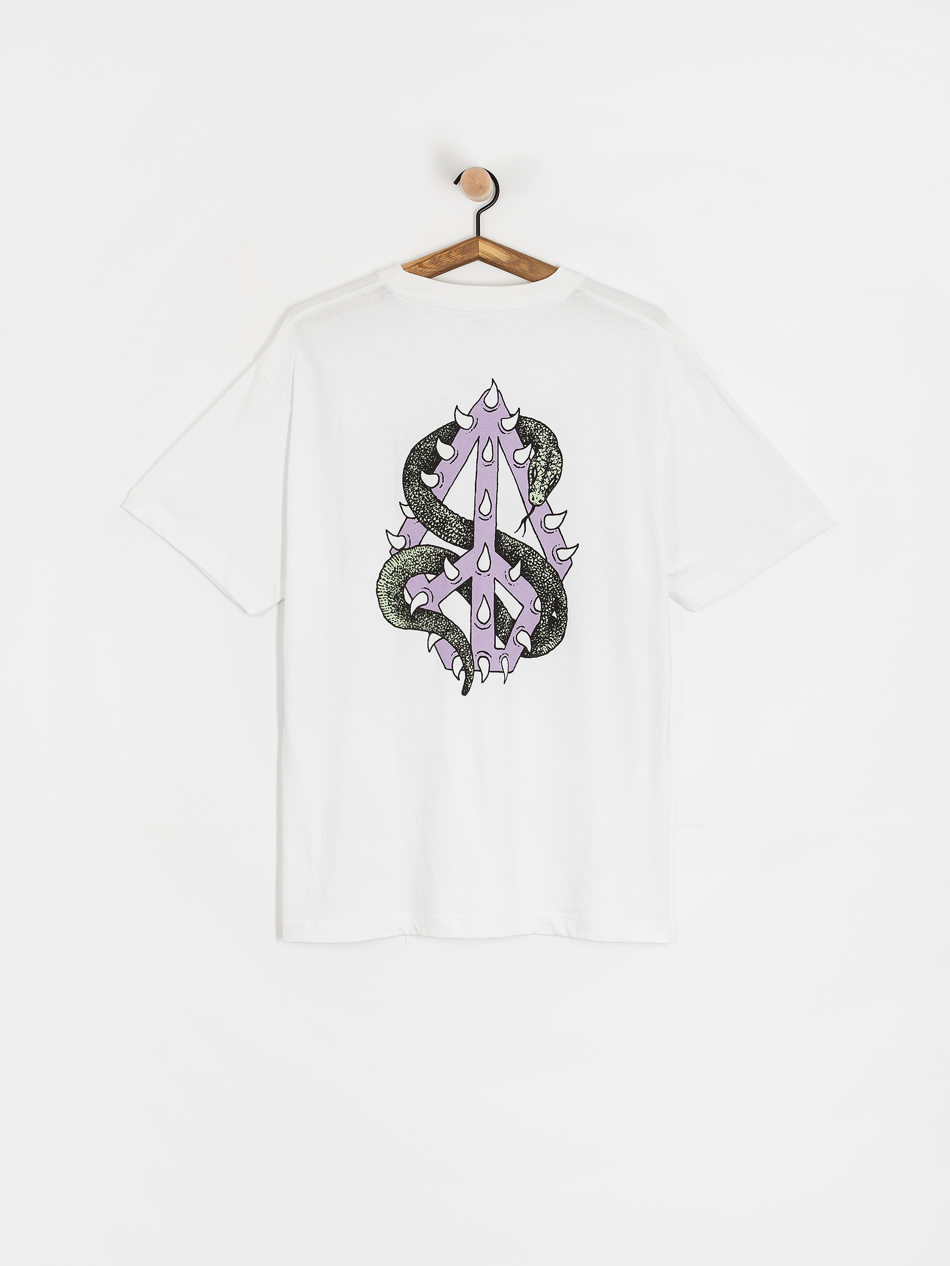 Футболка Volcom Snake Peace Lse (white)