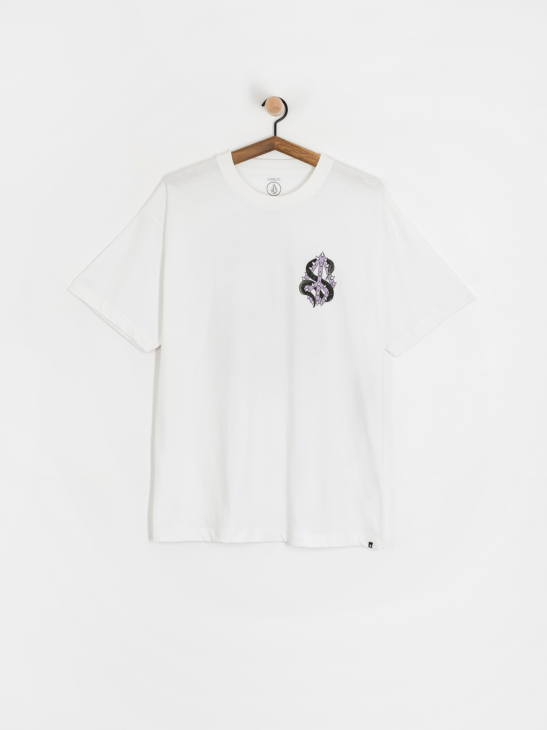 Футболка Volcom Snake Peace Lse (white)