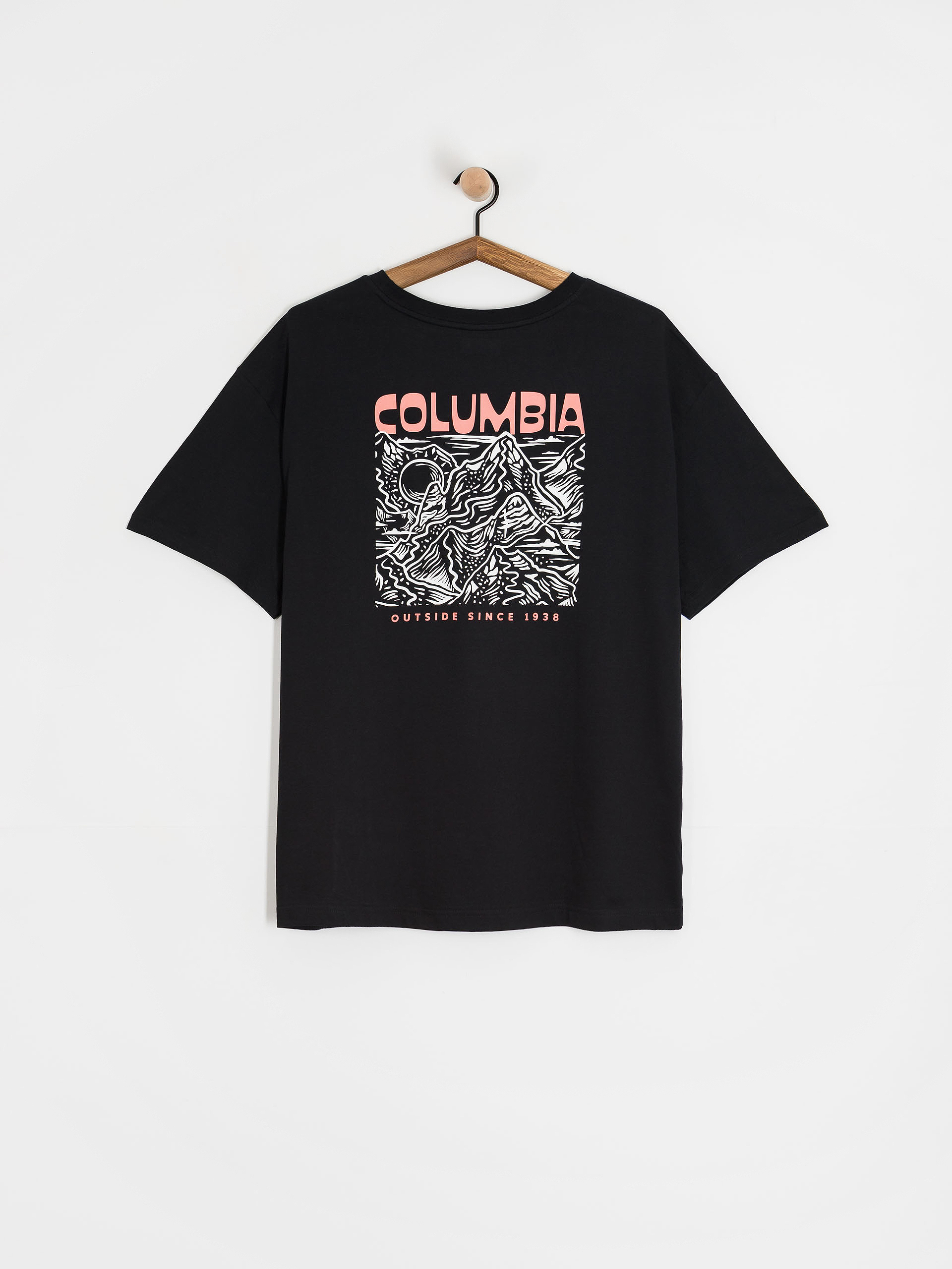 Футболка Columbia Rolling Bend Oversized (black/mountainview)