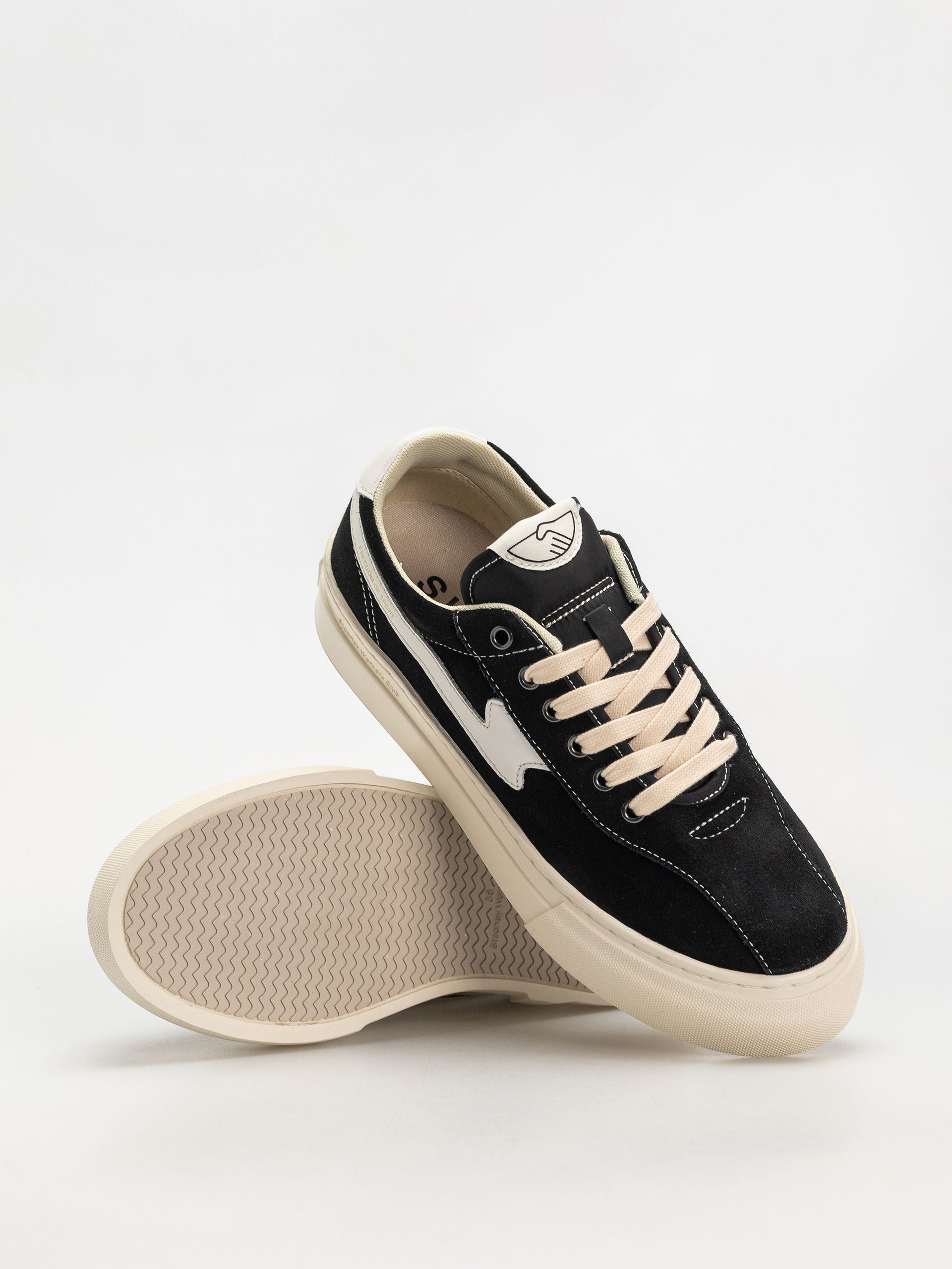 Взуття Stepney Workers Club Dellow S-Strike (suede black/white)