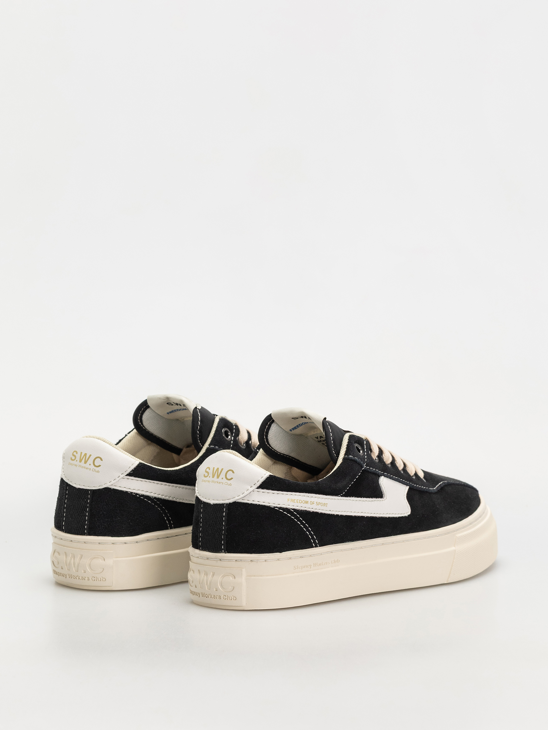 Взуття Stepney Workers Club Dellow S-Strike (suede black/white)
