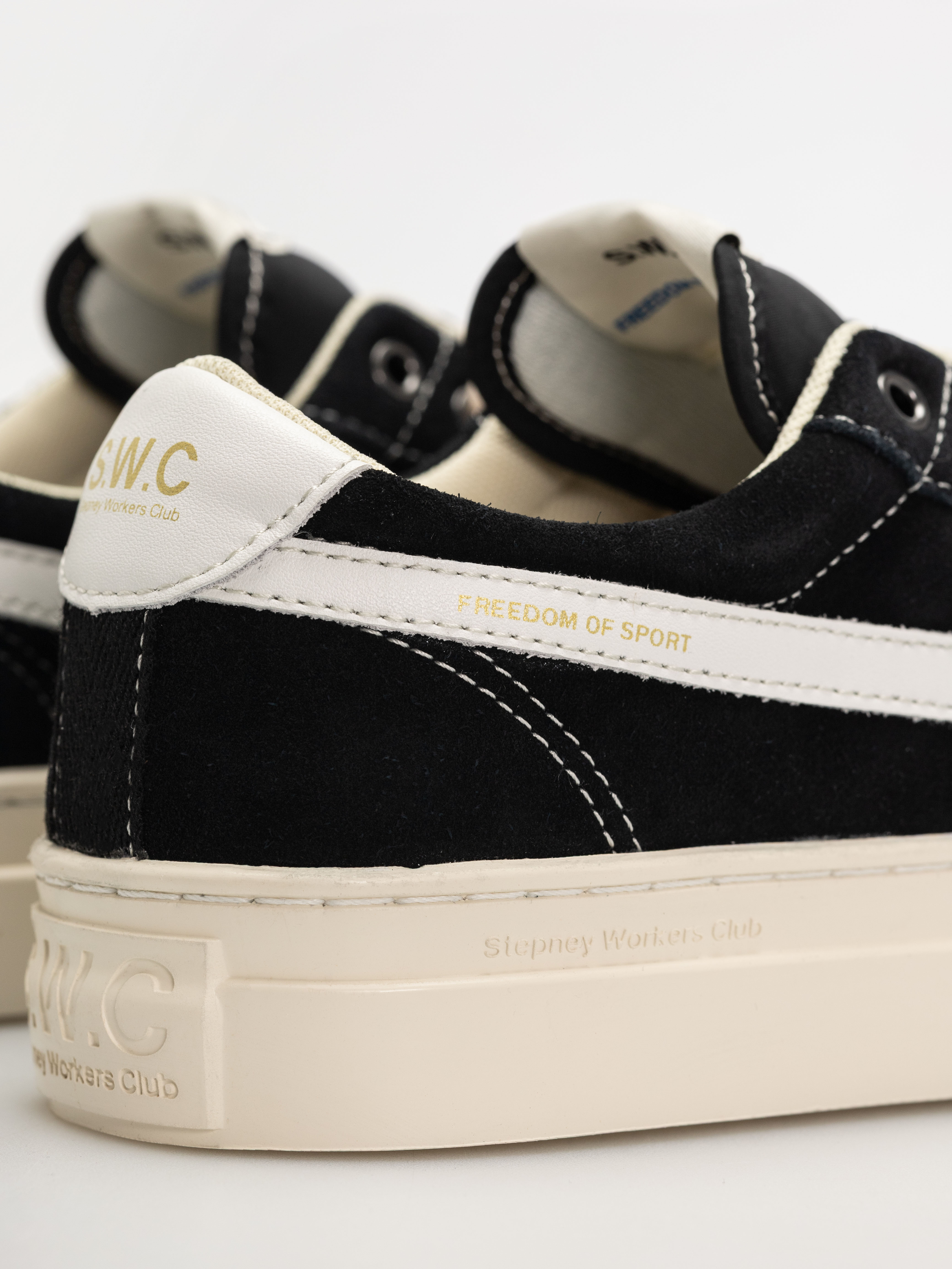 Взуття Stepney Workers Club Dellow S-Strike (suede black/white)