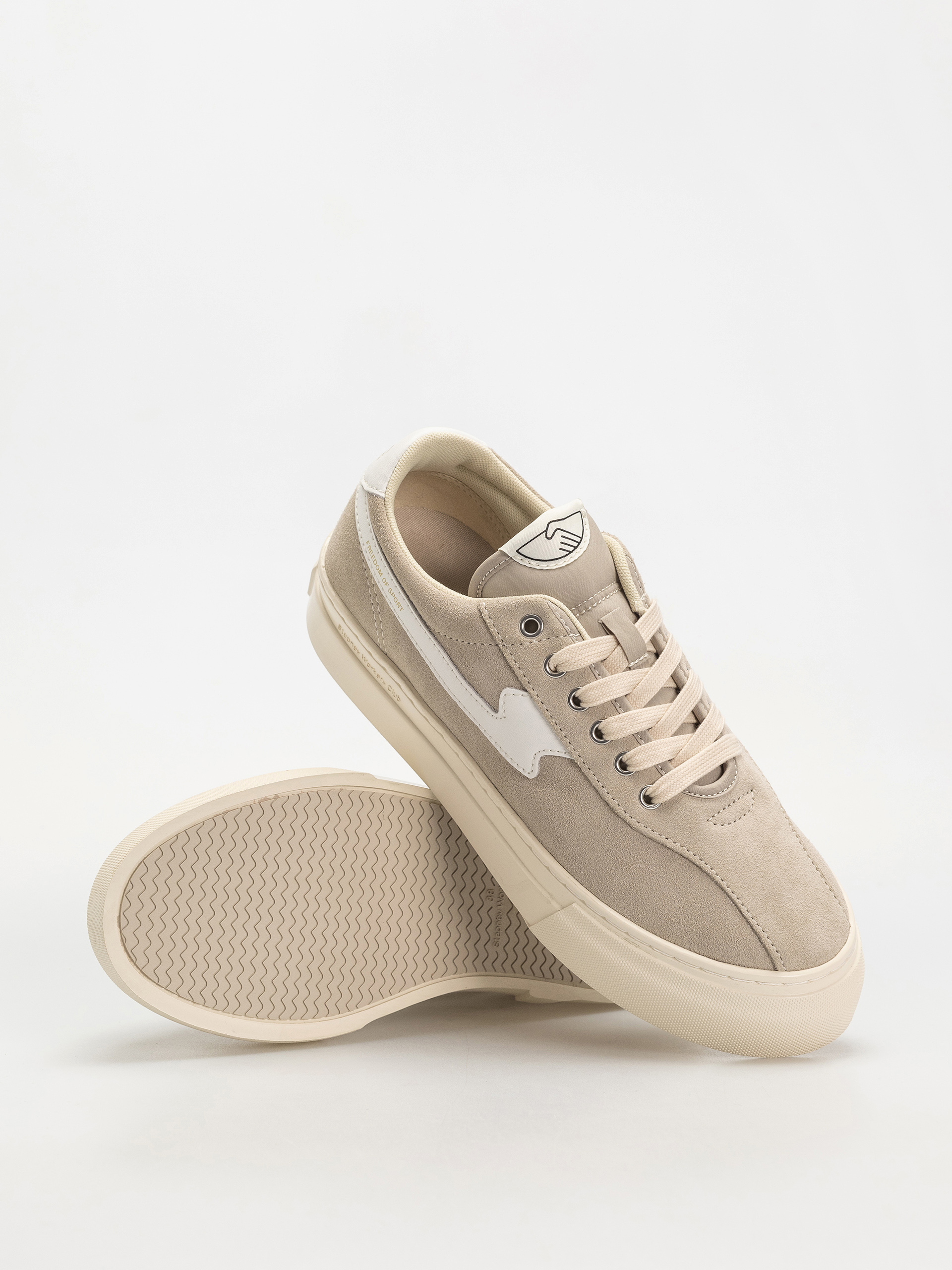 Взуття Stepney Workers Club Dellow S-Strike (suede lt grey/white)