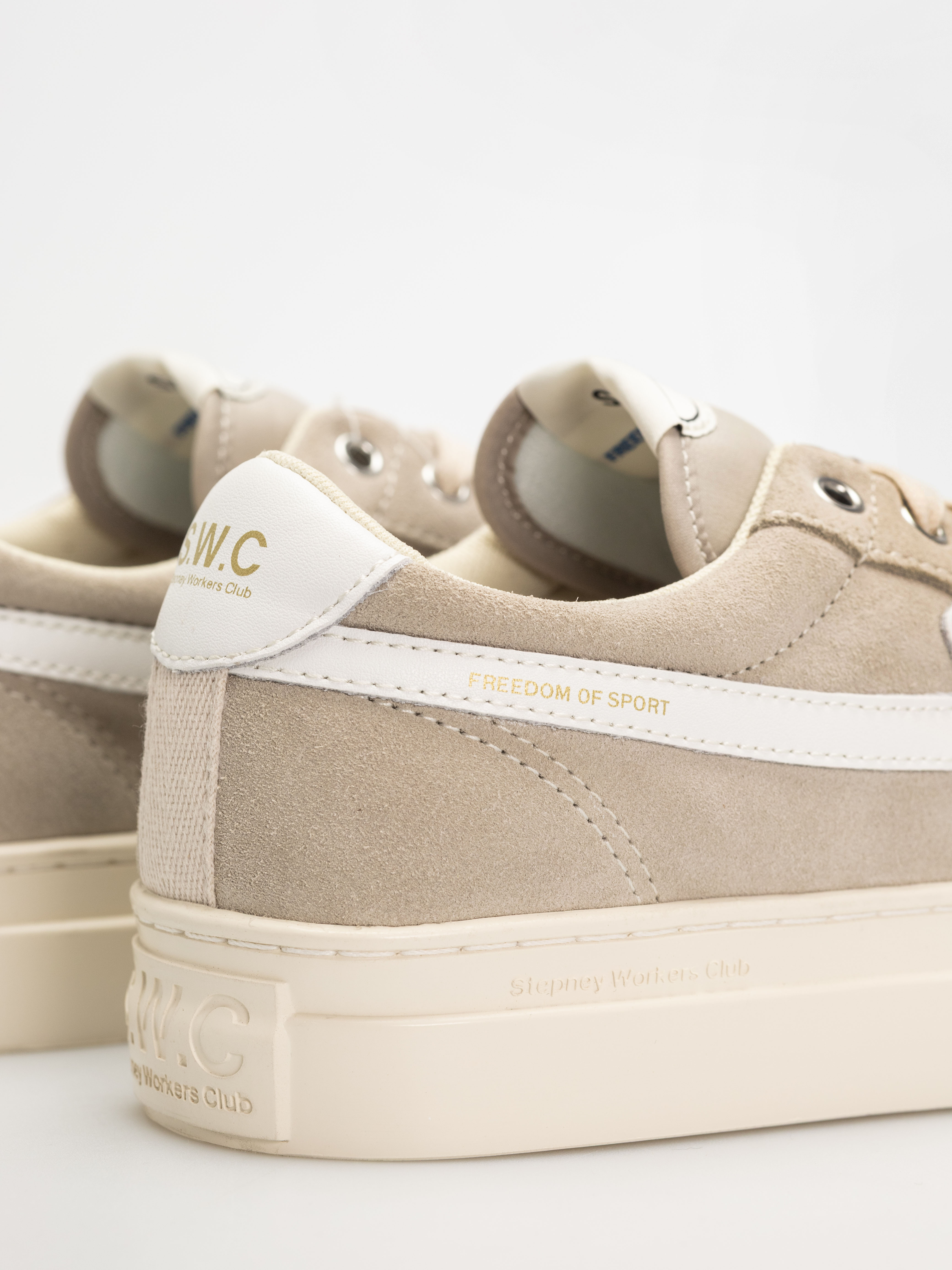 Взуття Stepney Workers Club Dellow S-Strike (suede lt grey/white)