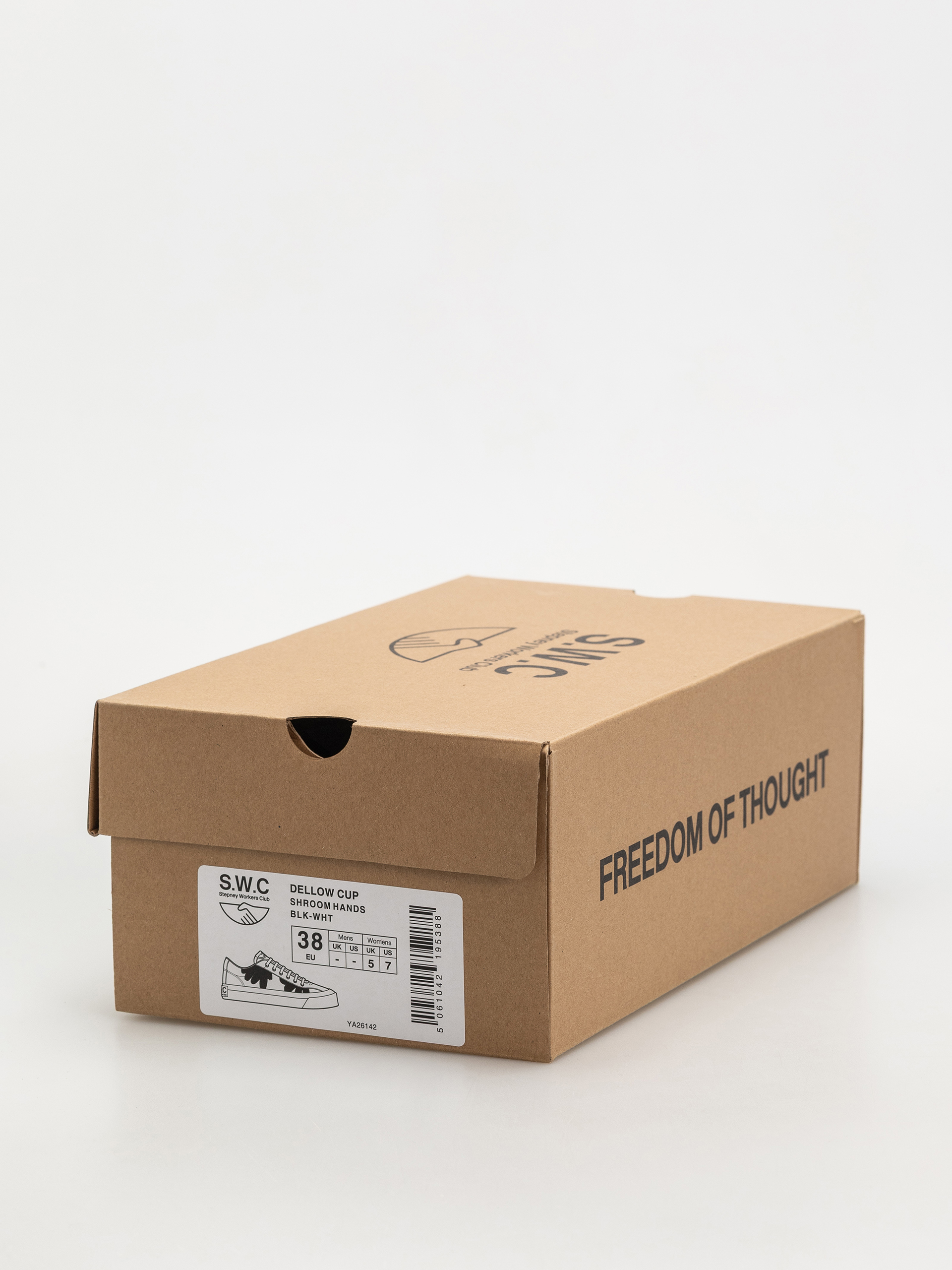 Взуття Stepney Workers Club Dellow (shroomhands canvas black/white)