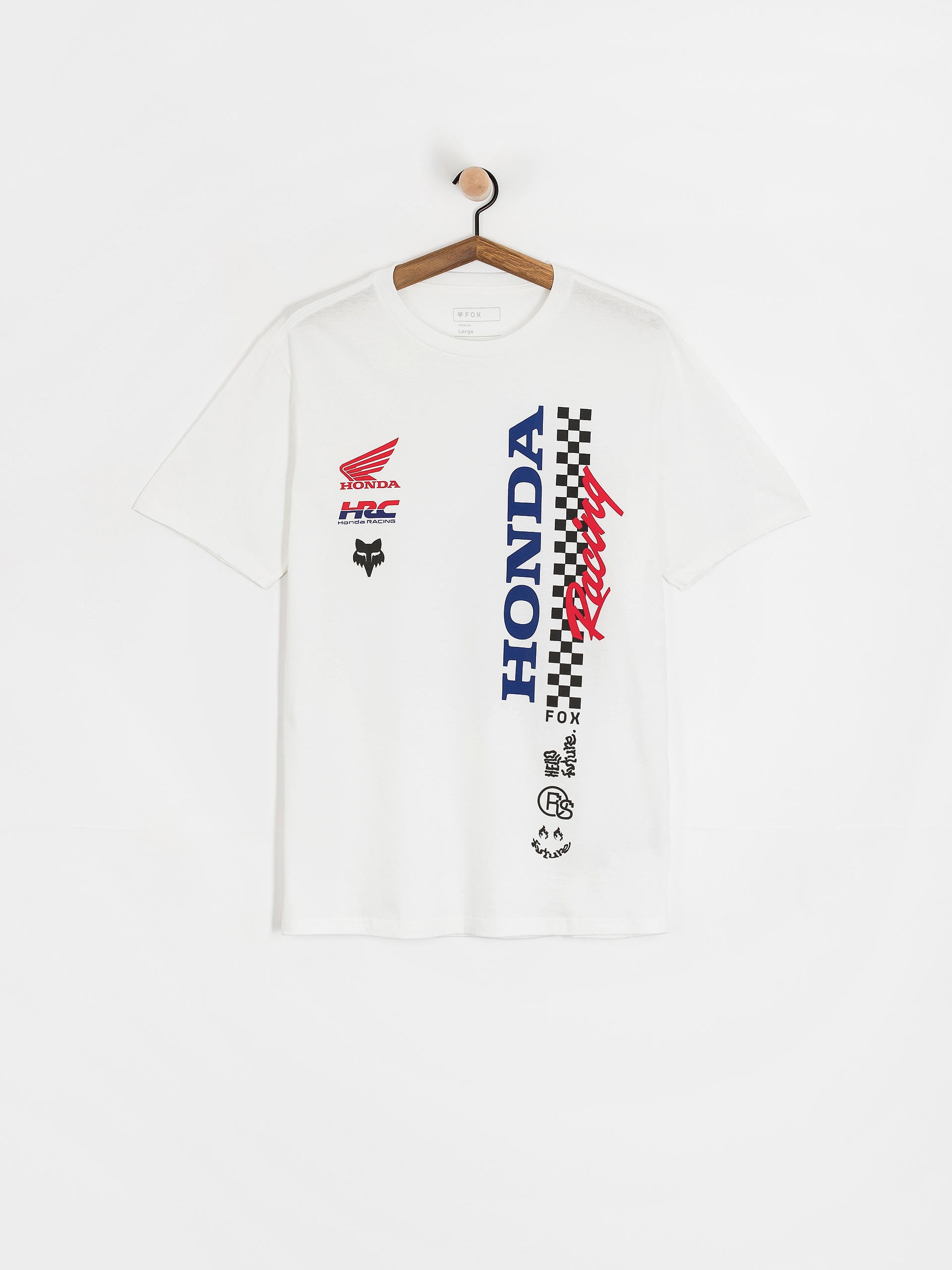 Футболка Fox Honda (optic white)