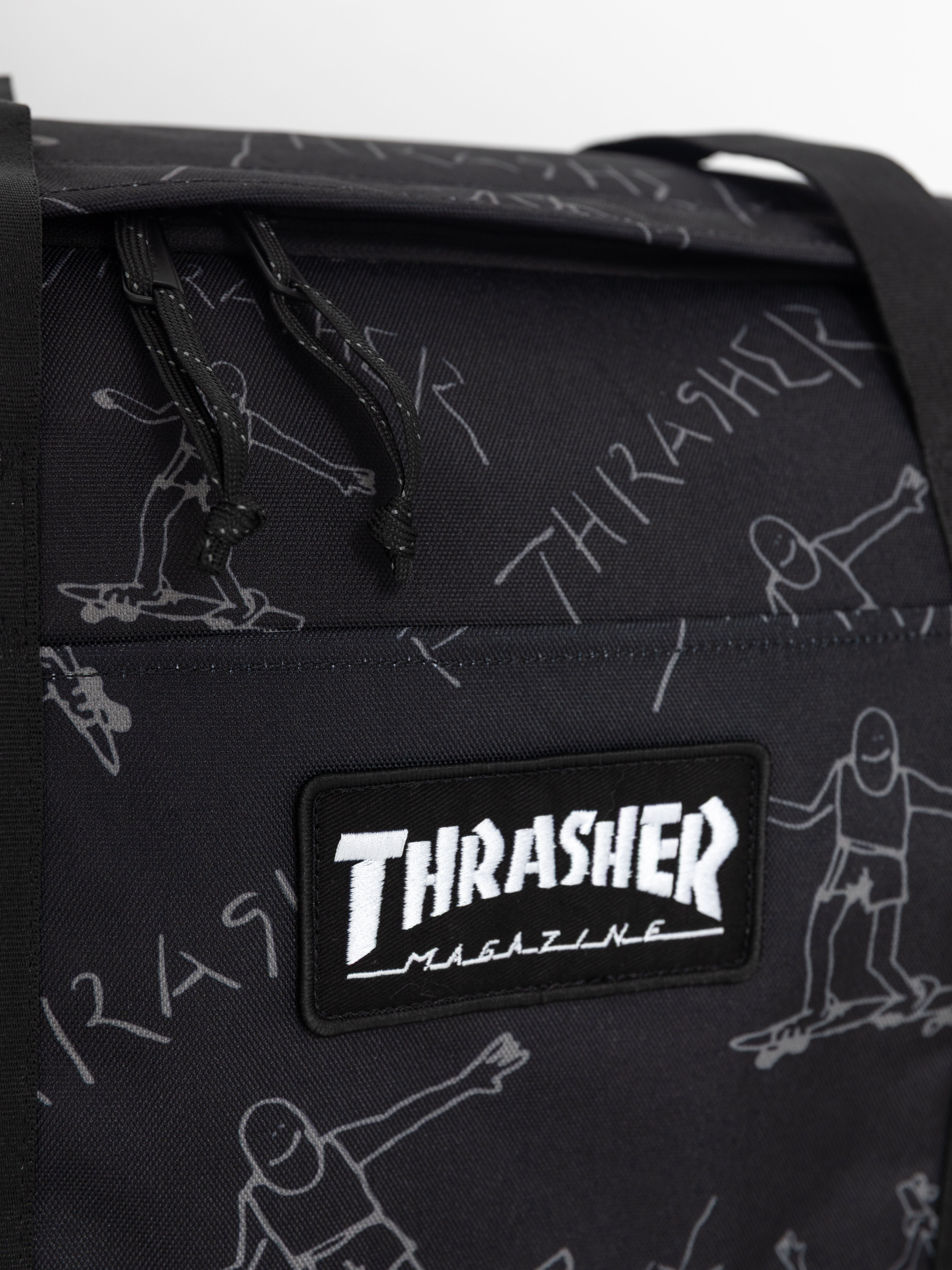 Сумка Herschel Supply Co. X Thrasher Gonz Heritage Skate Duffle (black)