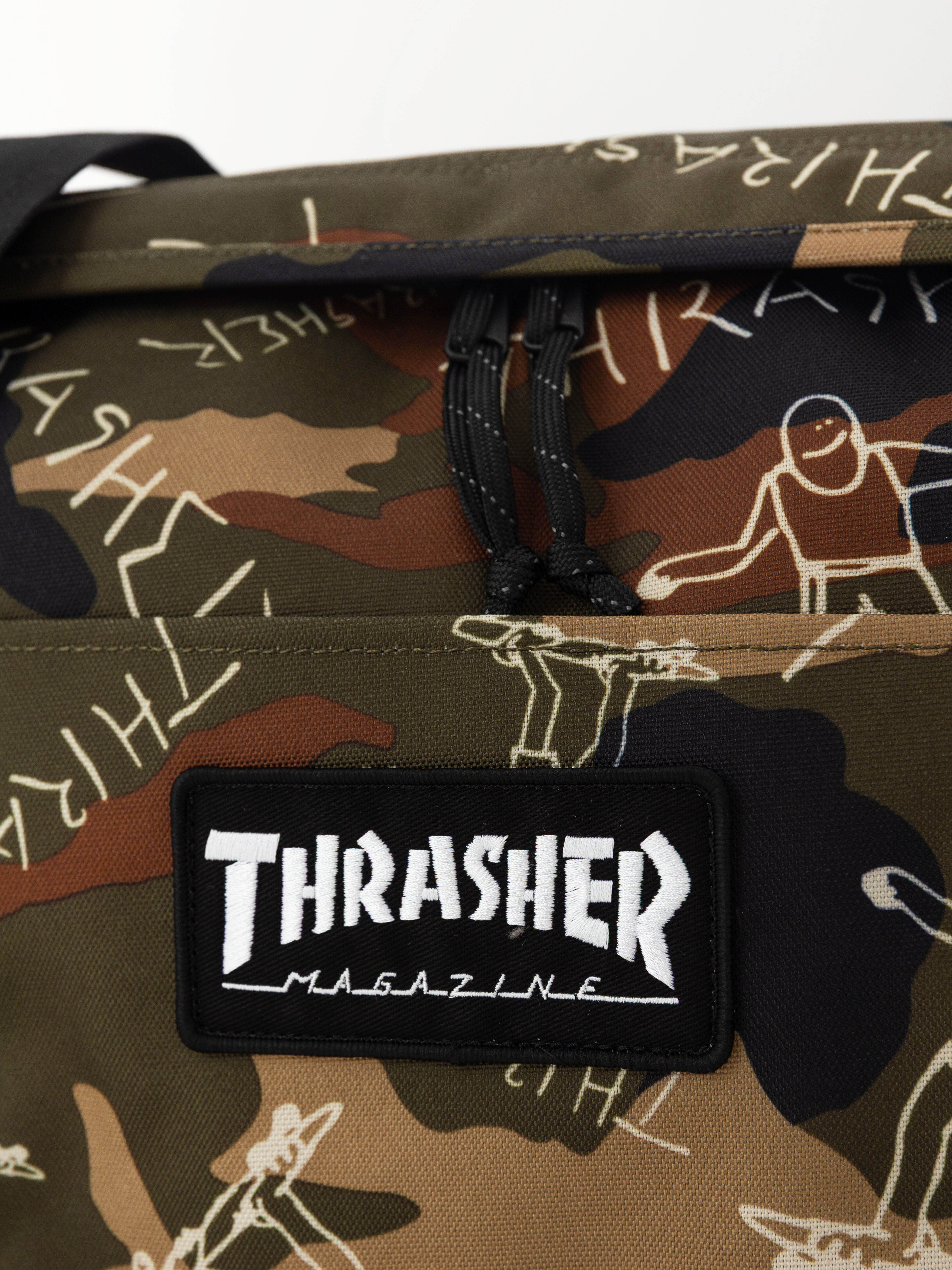 Сумка Herschel Supply Co. X Thrasher Gonz Heritage Skate Duffle (woodland camo)