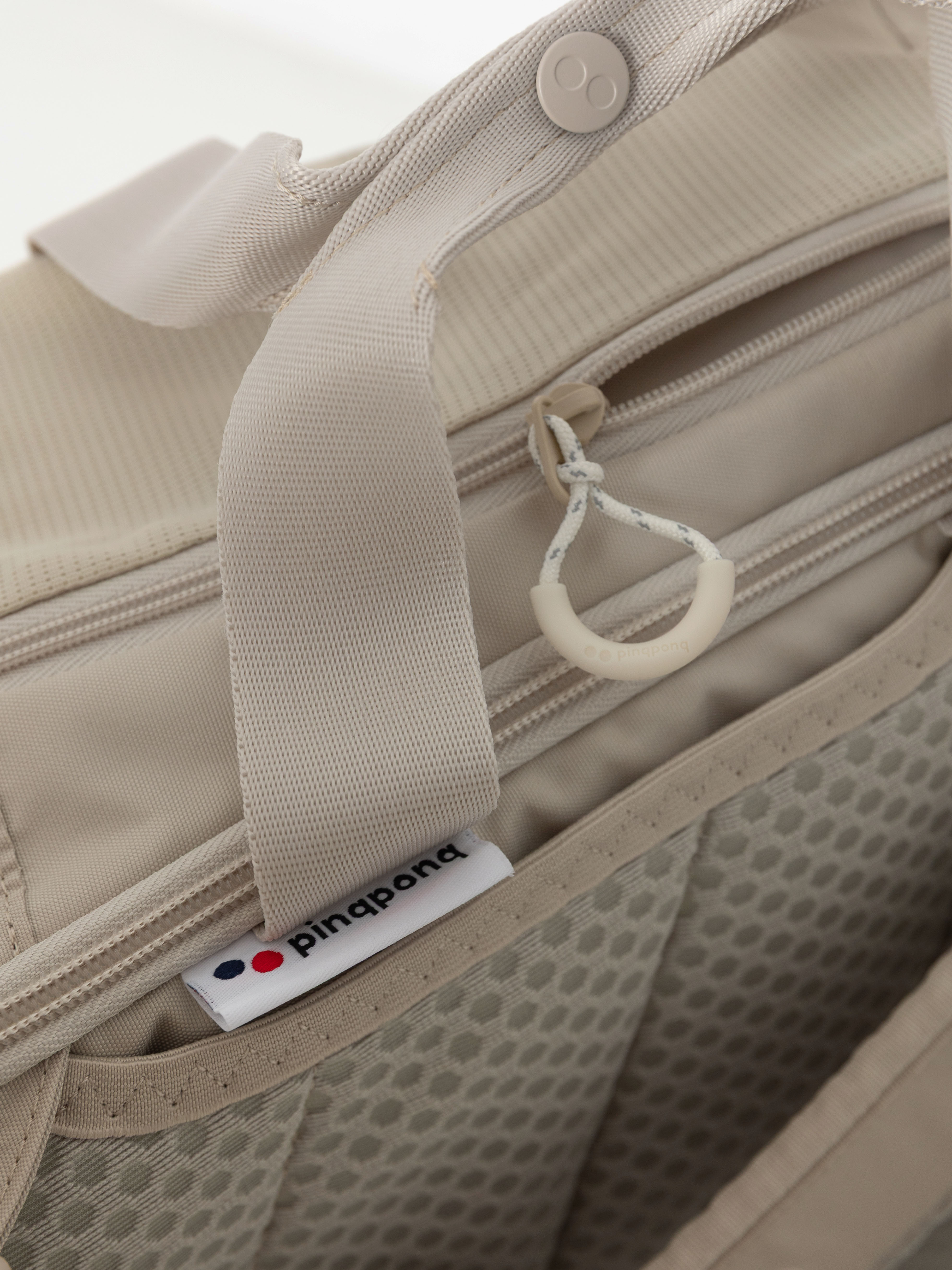 Рюкзак PinqPonq Blok Medium (cliff beige)