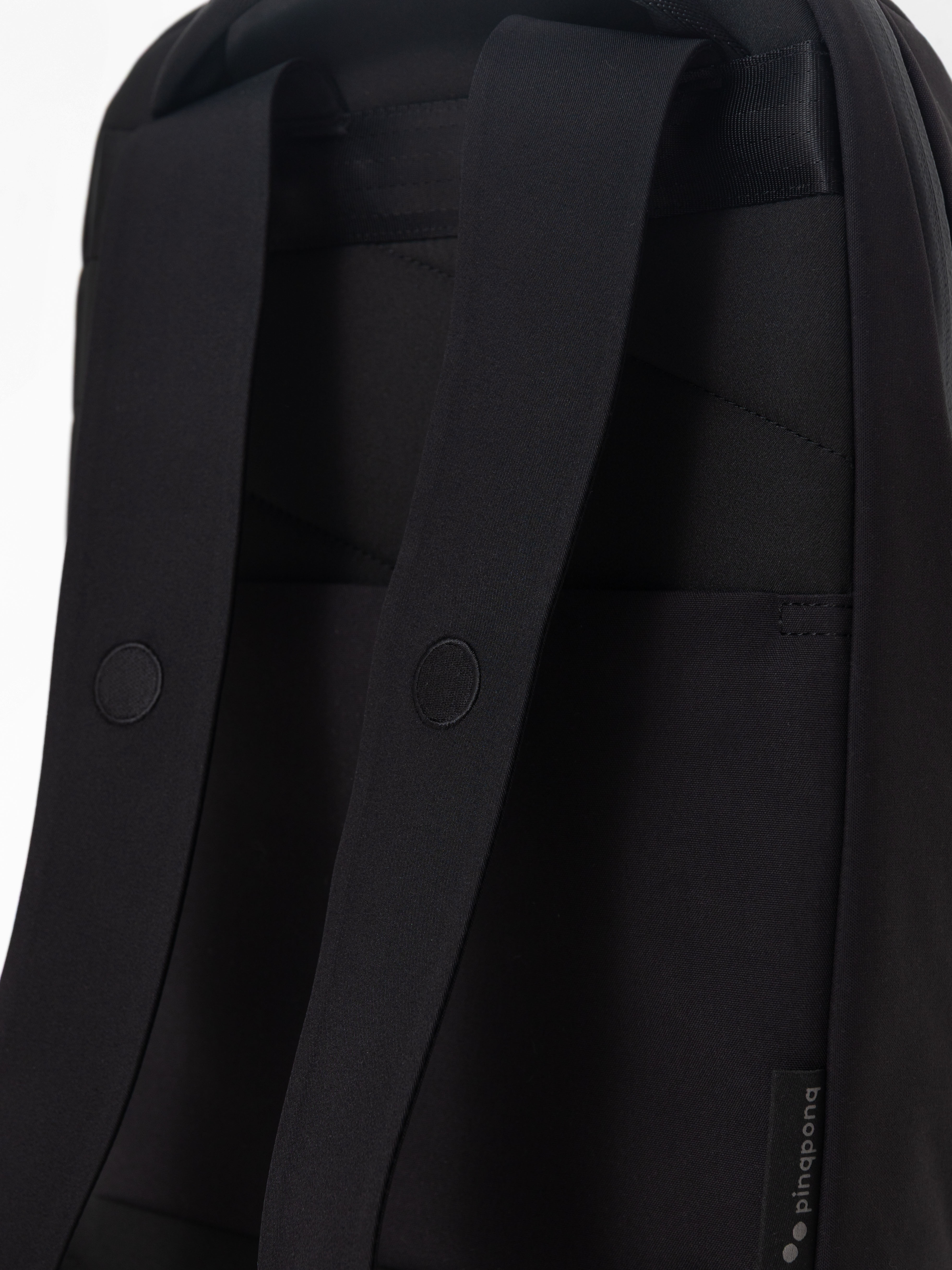 Рюкзак PinqPonq Kontor (solid black)