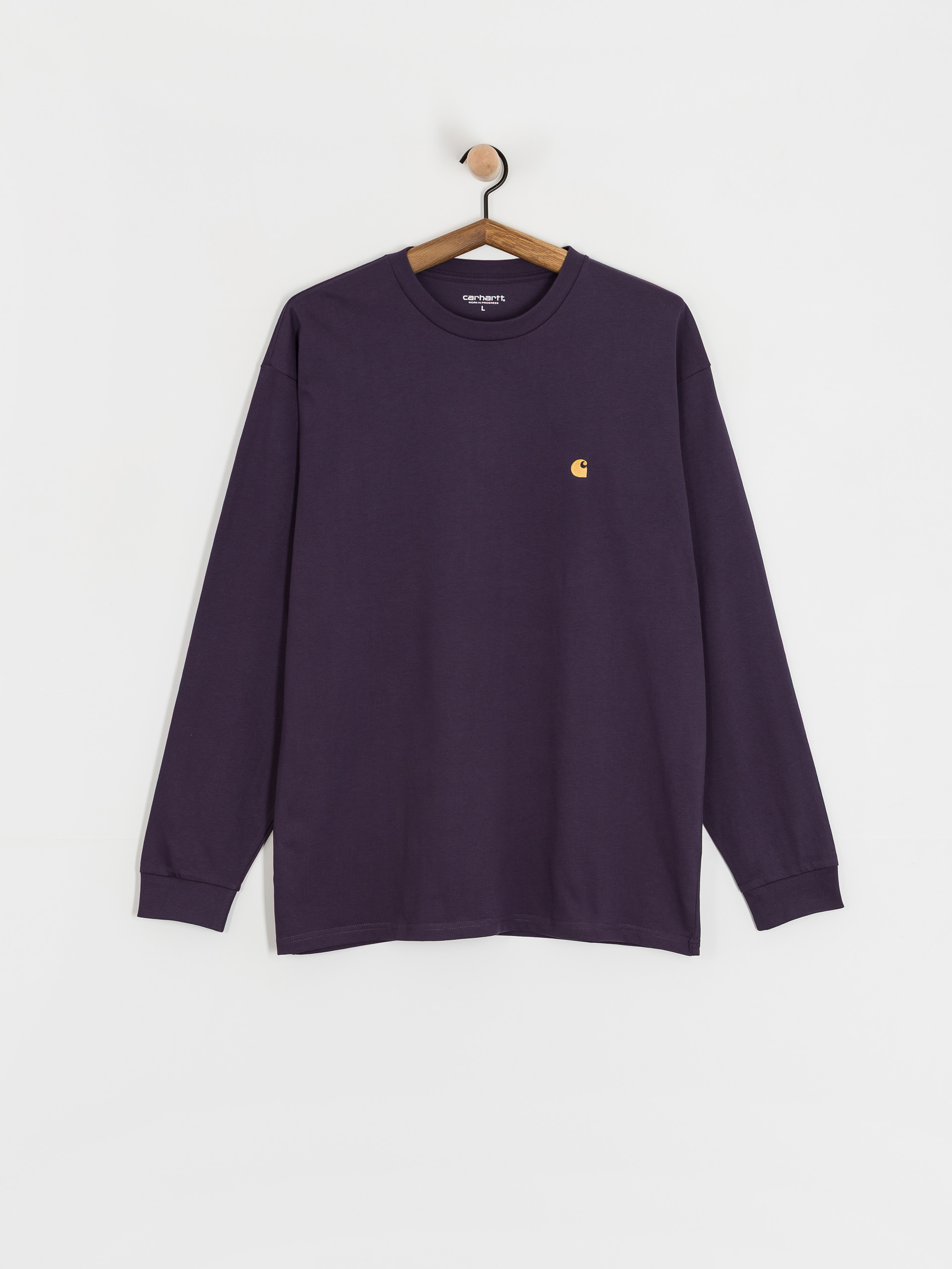 Лонгслів Carhartt WIP Chase (lakers/gold)