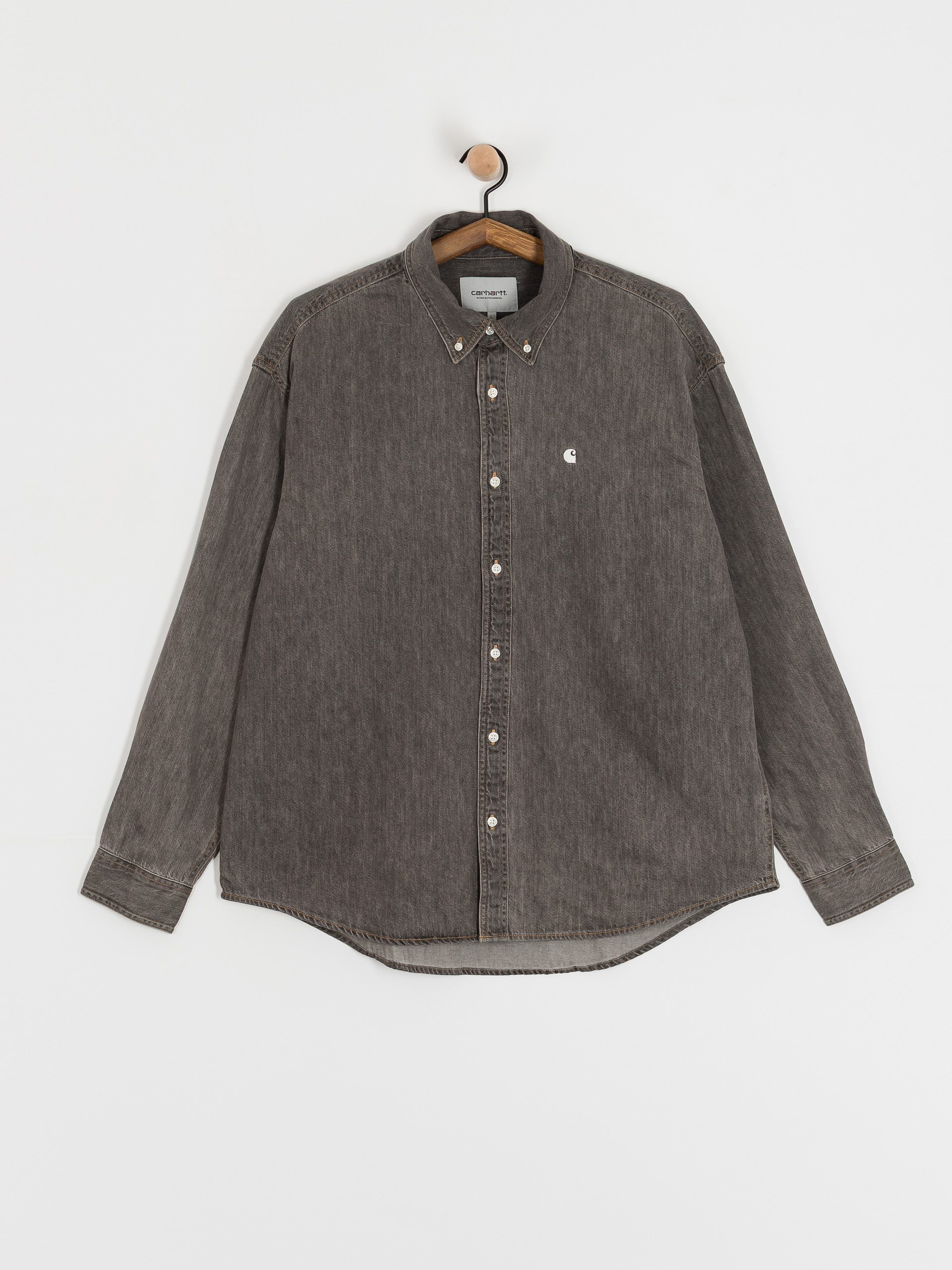 Сорочка Carhartt WIP Lucas (black/bleached)