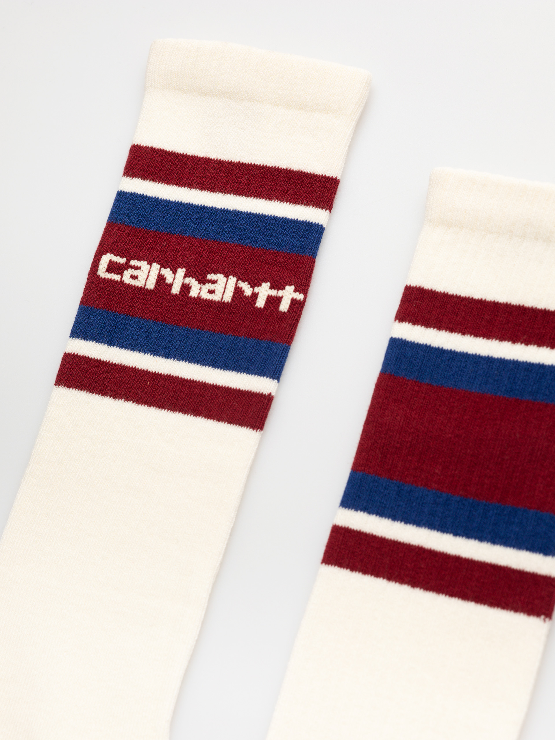  Шкарпетки Carhartt WIP Connors (natural/scarlet/wolfsbane)