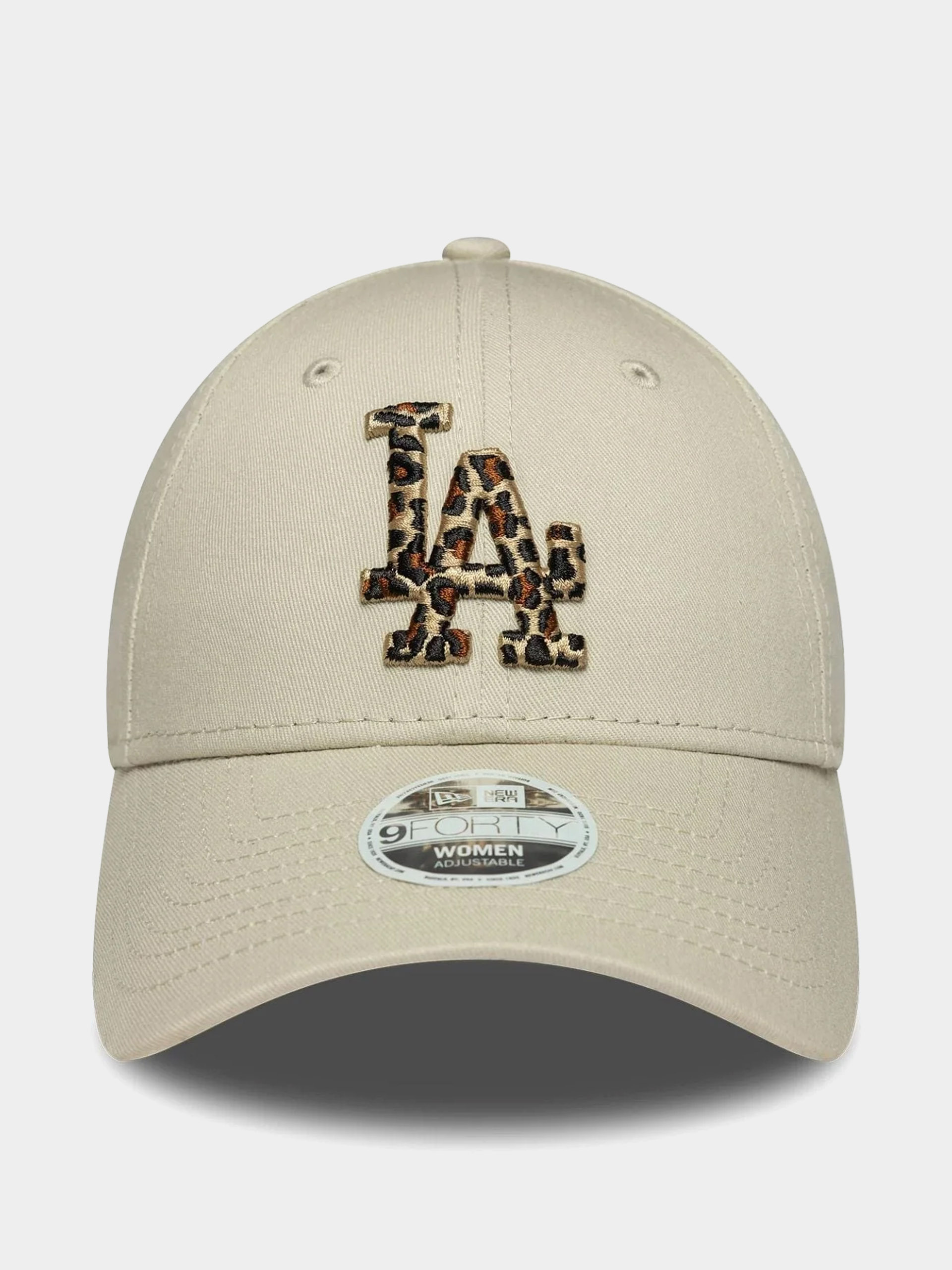 Кепка New Era Leopard Infill 9Forty Los Angeles Dodgers Wmn (stone)