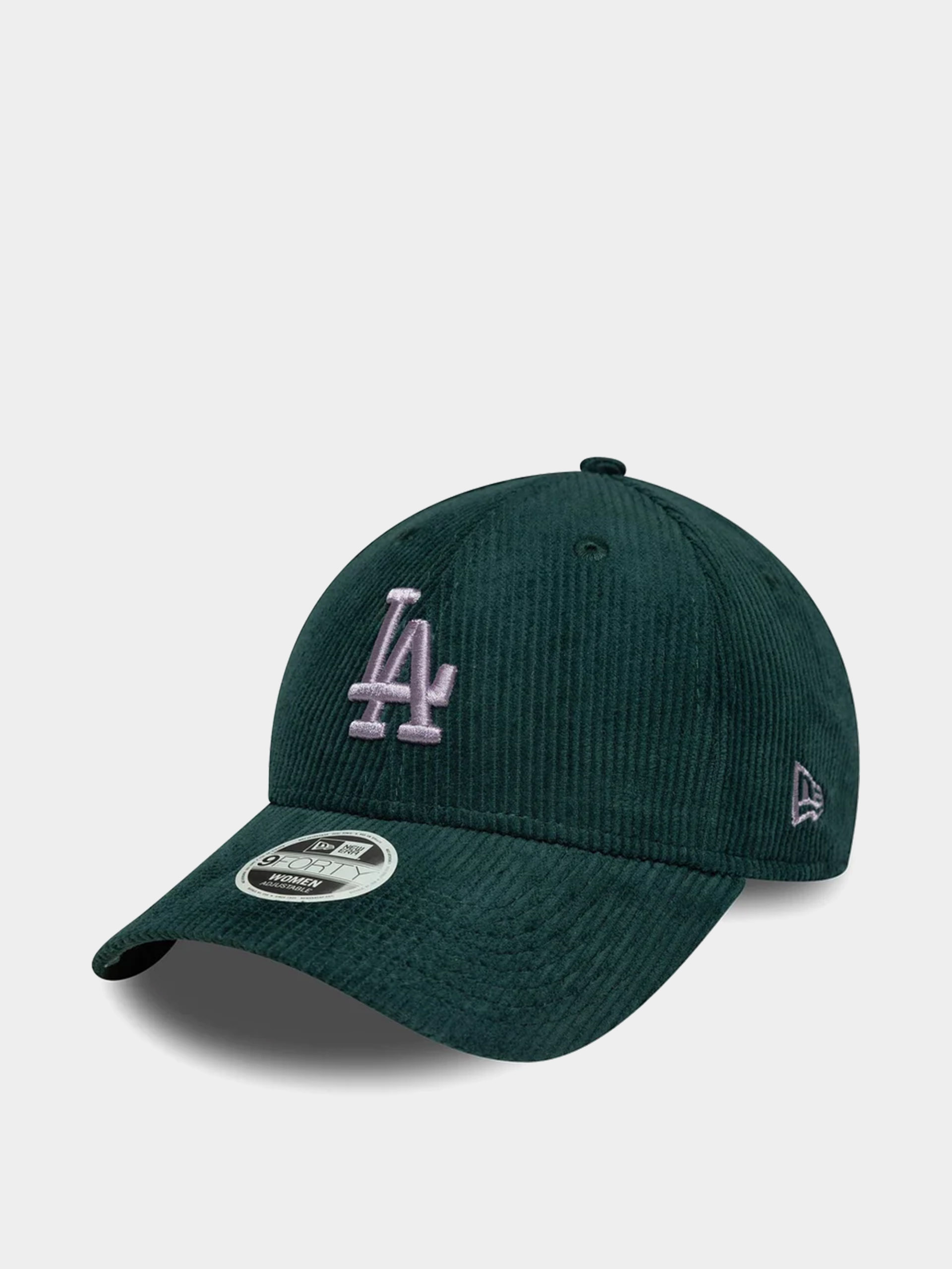 Кепка New Era Cord 9Forty Los Angeles Dodgers Wmn (dark green)