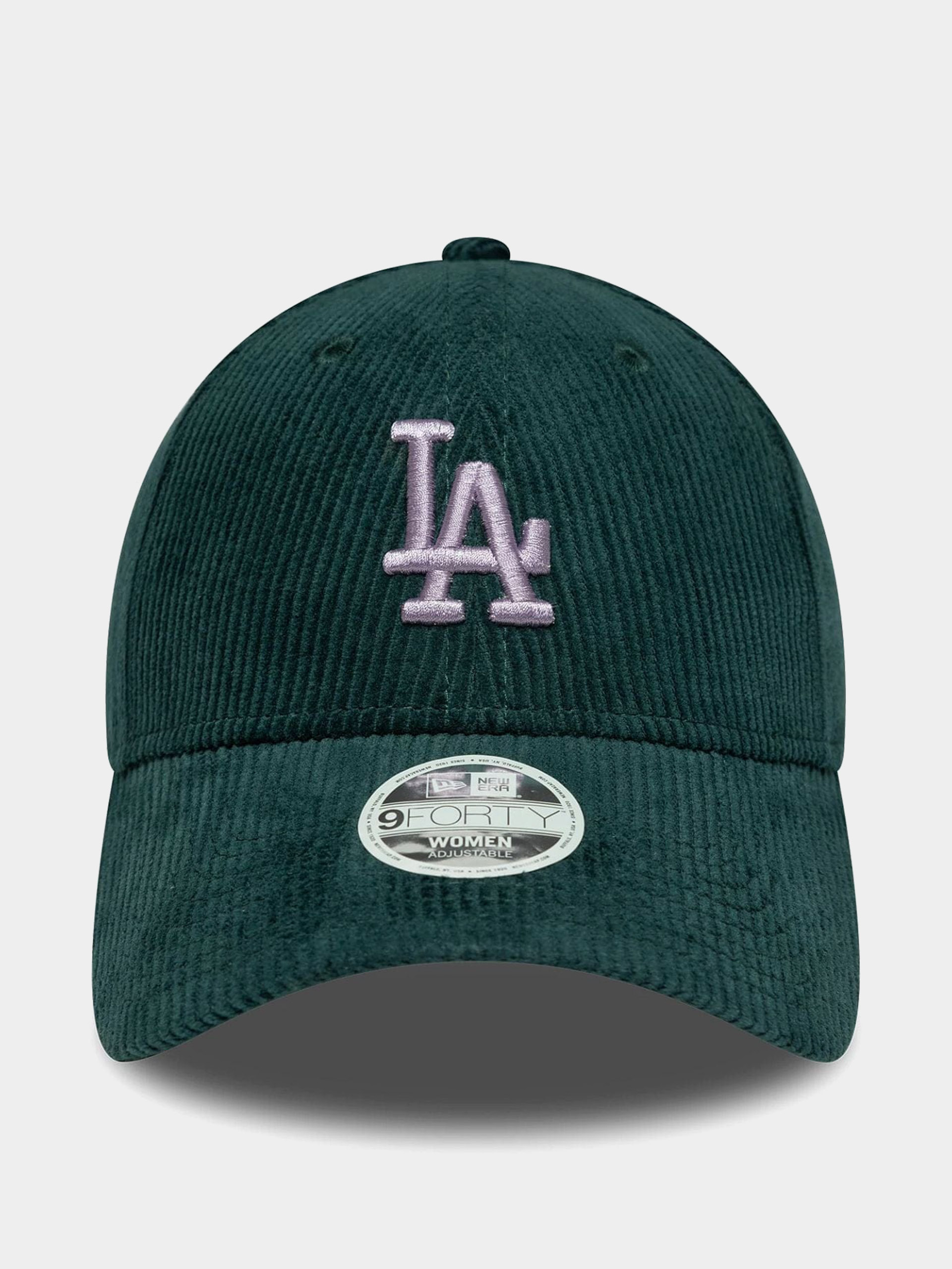 Кепка New Era Cord 9Forty Los Angeles Dodgers Wmn (dark green)