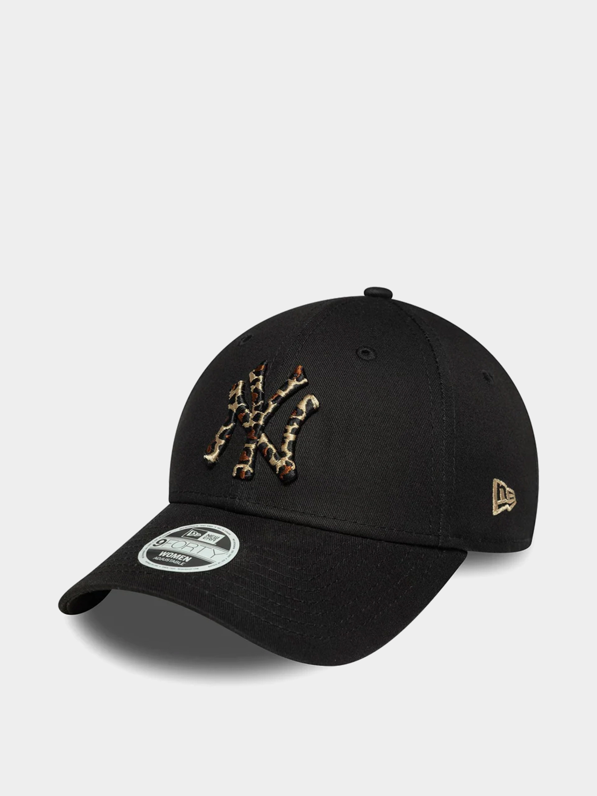 Кепка New Era Leopard Infill 9Forty New York Yankees Wmn (black)